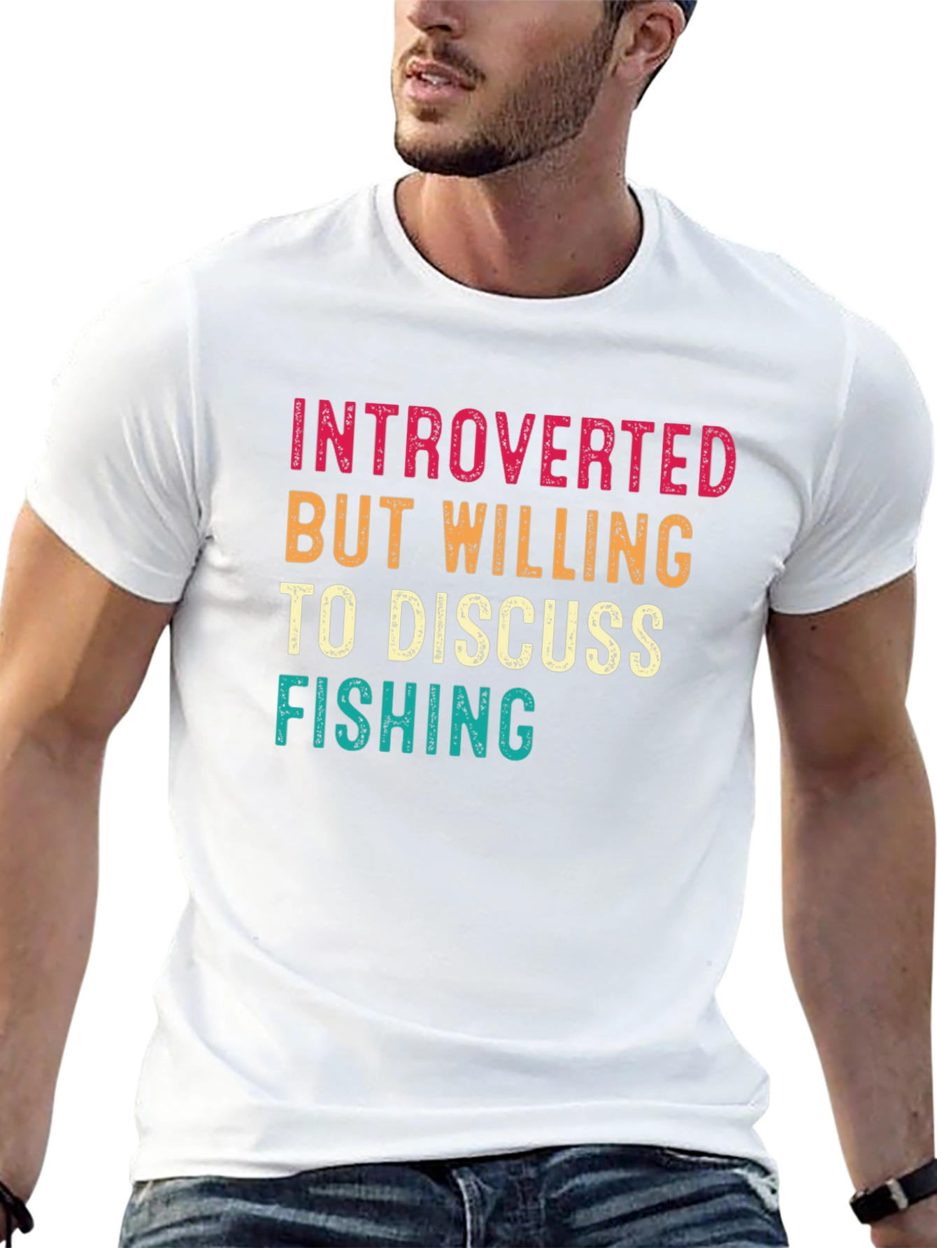 Introverted Fishing T-Shirt