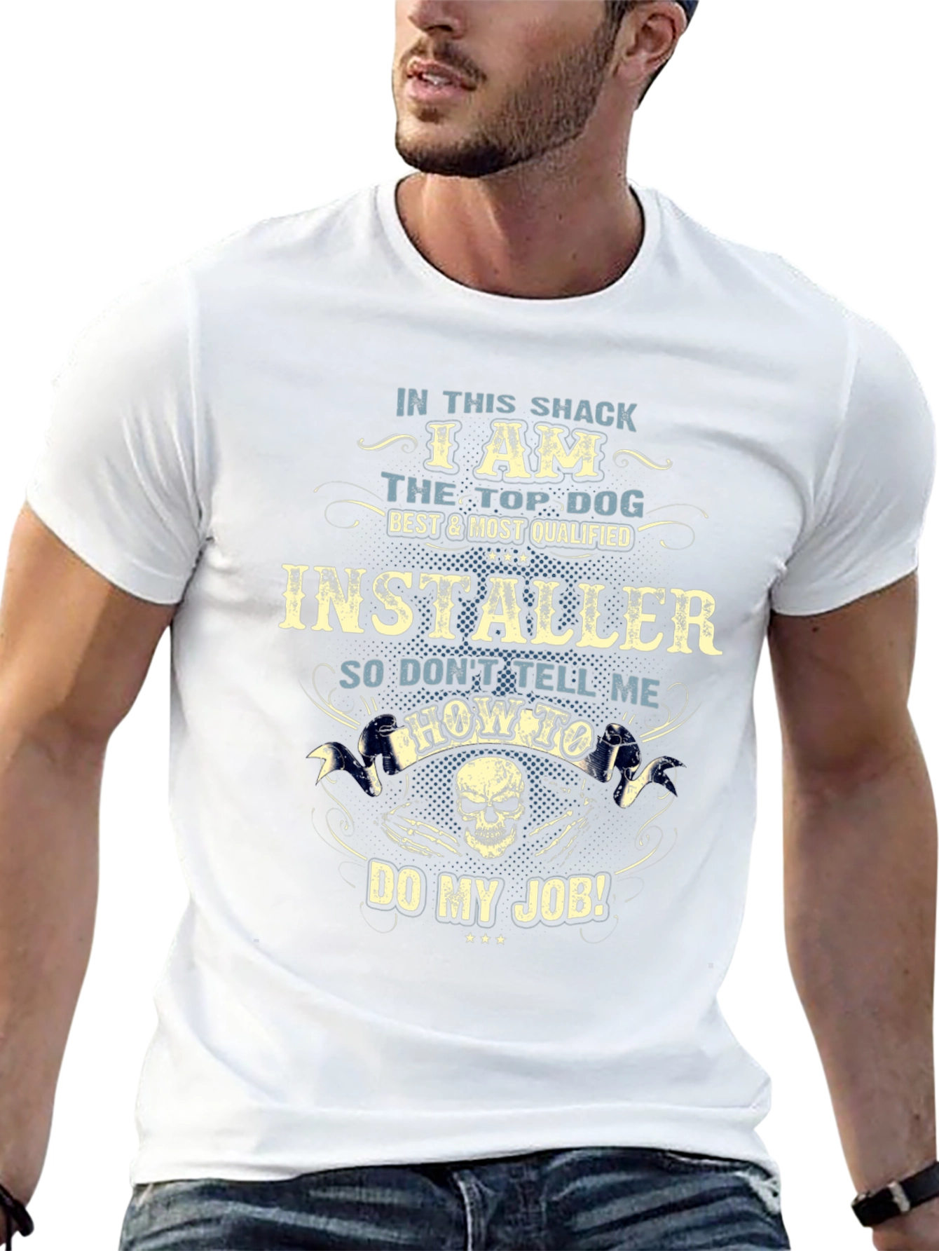 Installer Top Dog Graphic Tee