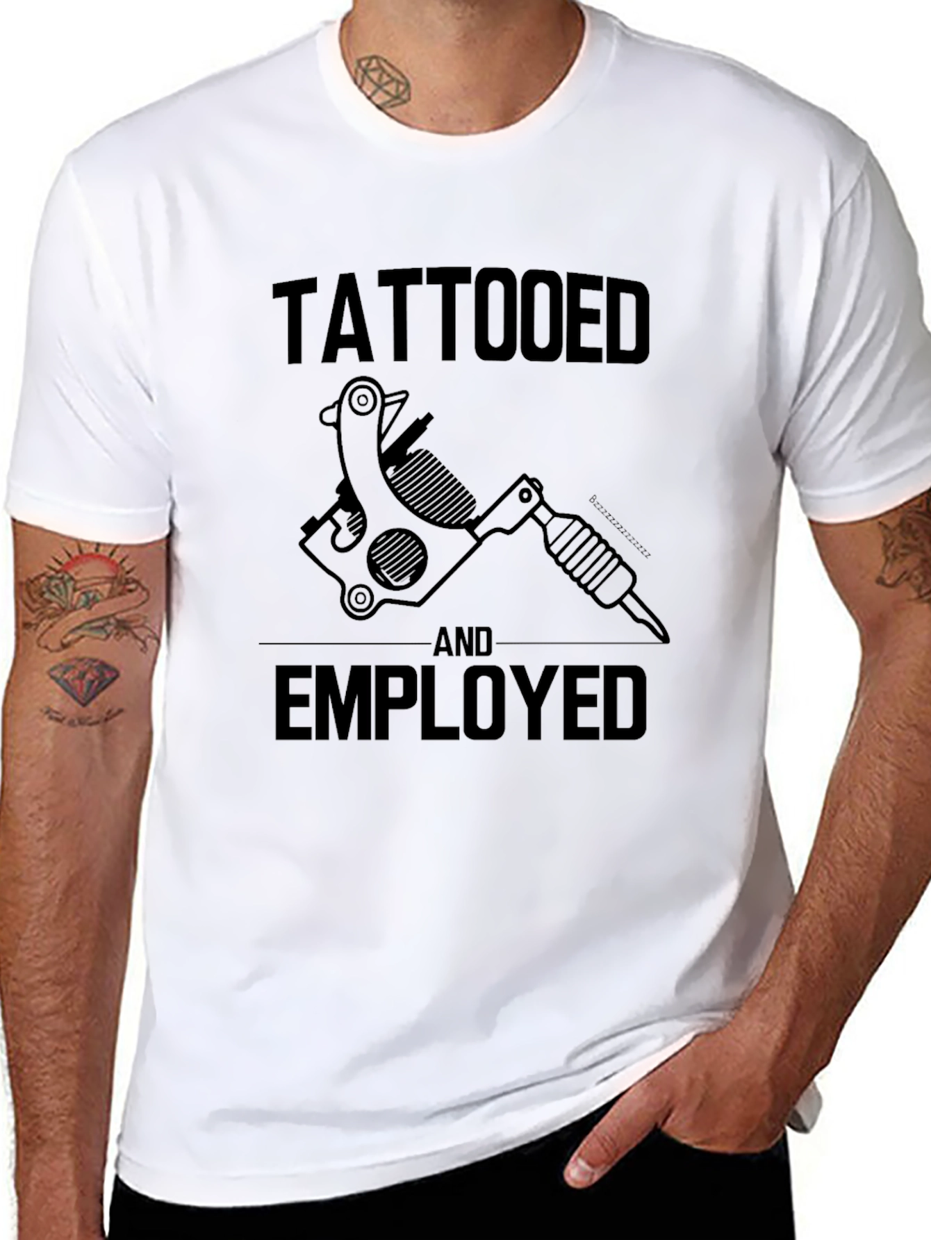 Tattooed and Employed Graphic Tee