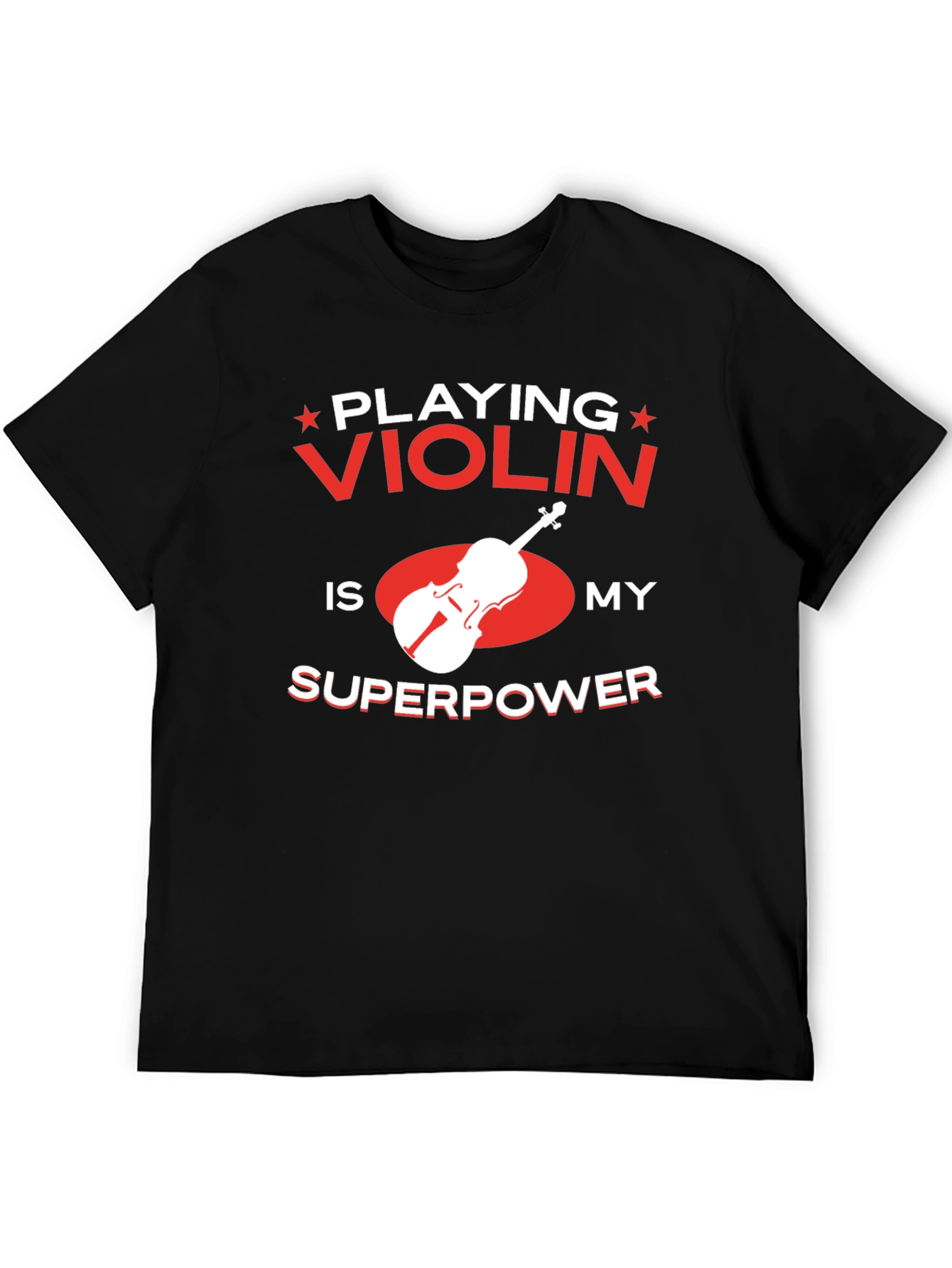 Violin Superpower T-Shirt - Musician Tee