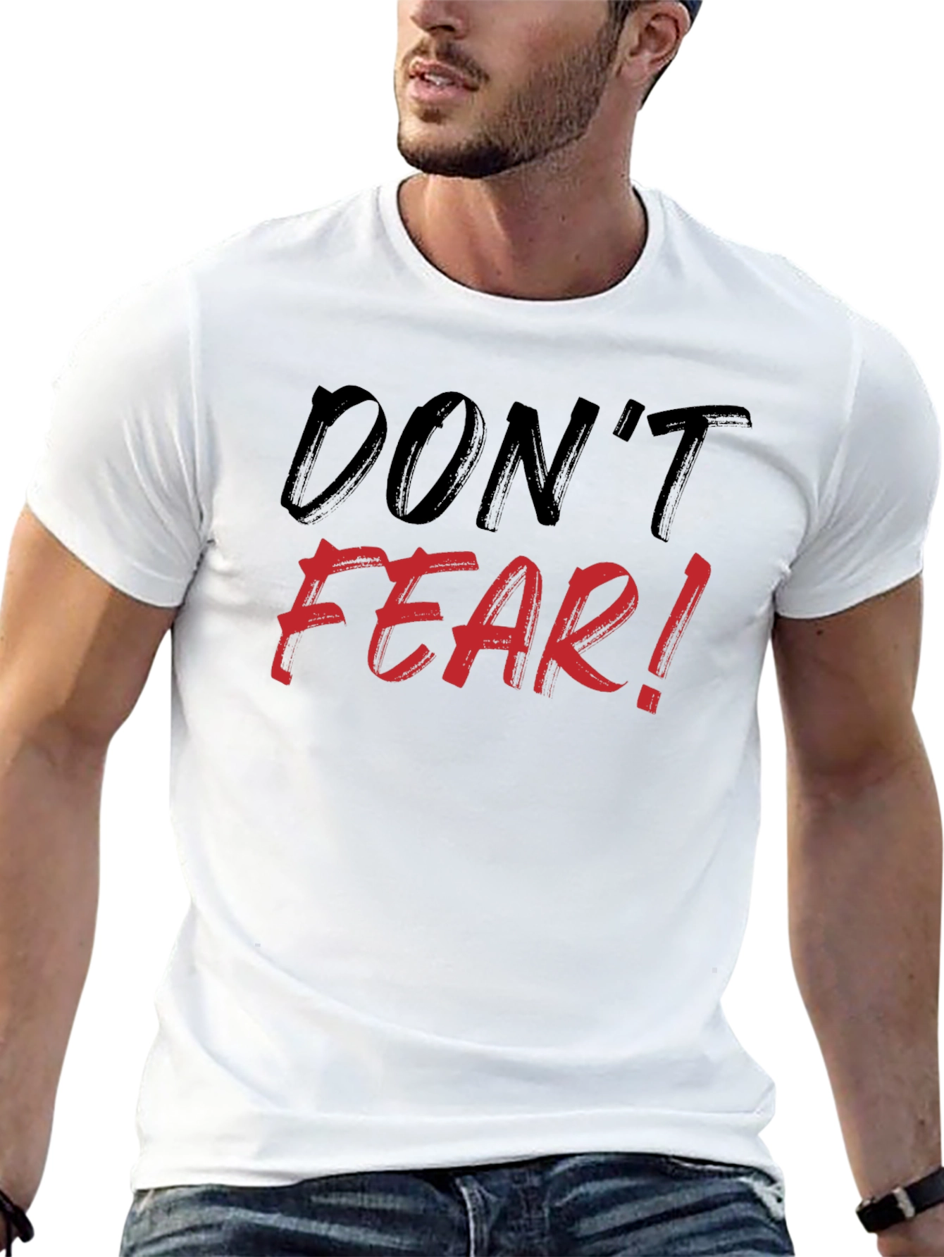 Dont Fear Black Graphic Tee