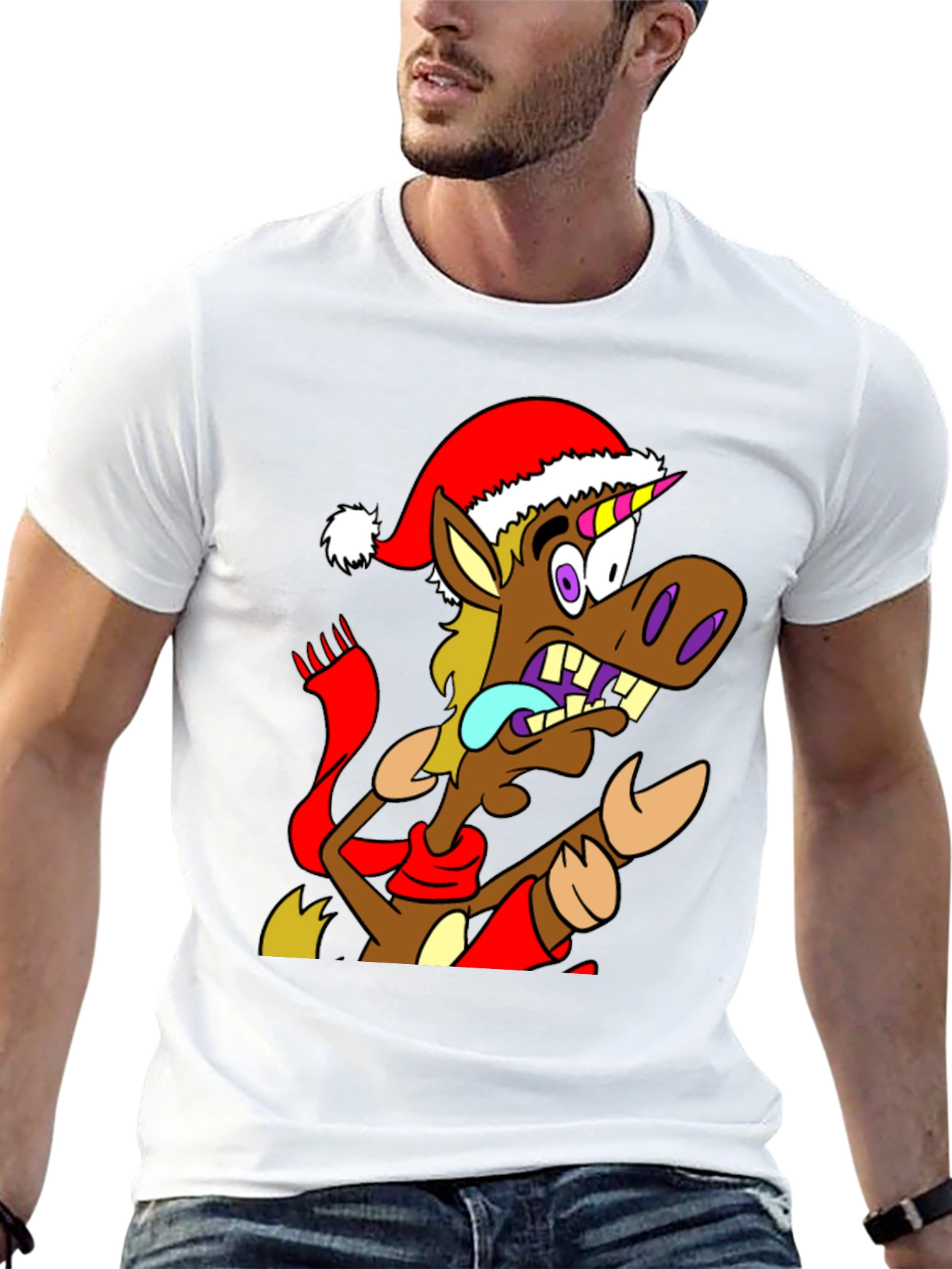 Unicorn Christmas T-Shirt