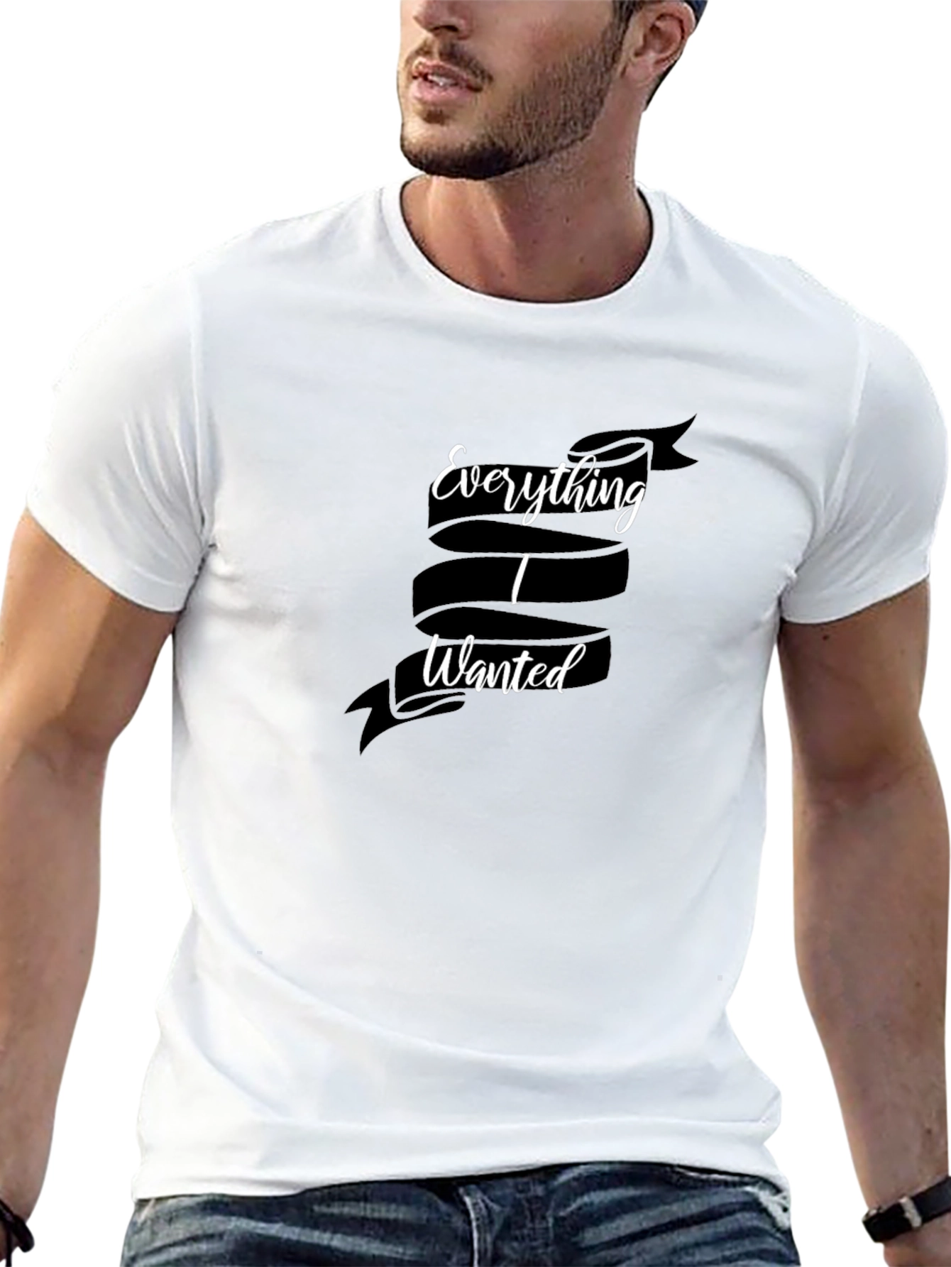Everything I Wanted Black Graphic Tee