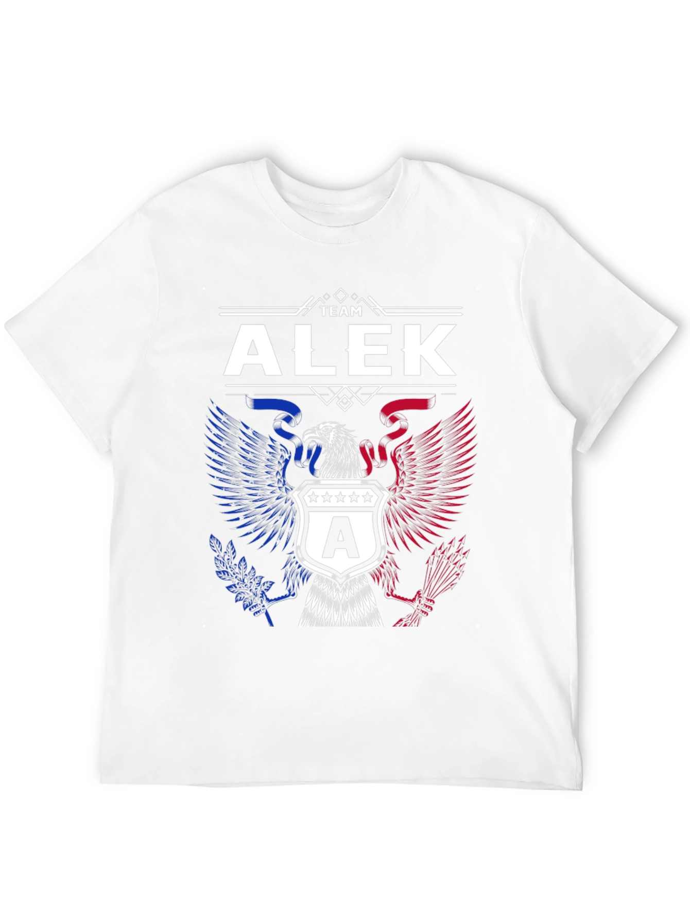 Team Alek Eagle Graphic T-Shirt - Patriotic Pride