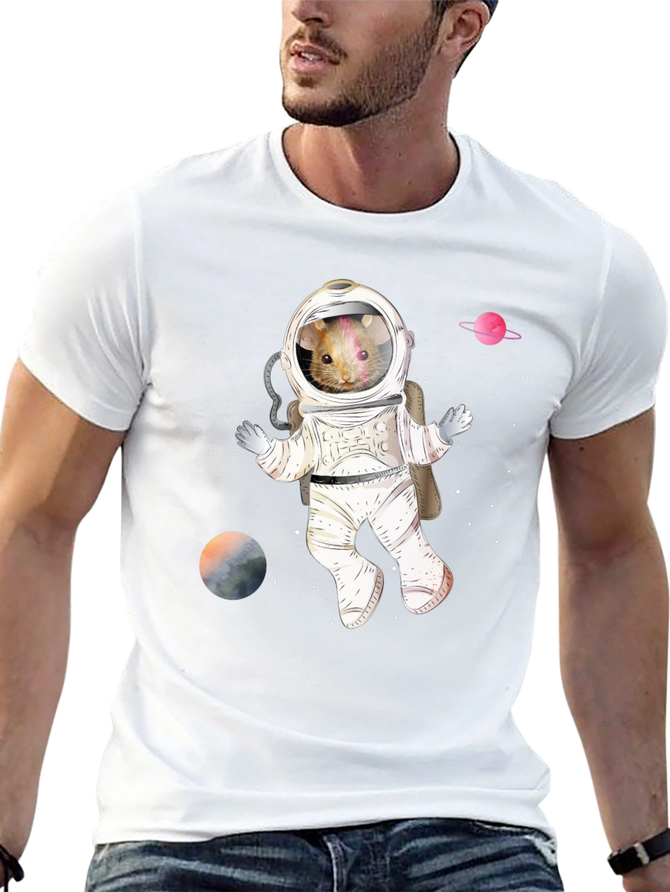Hamster Astronaut T-Shirt