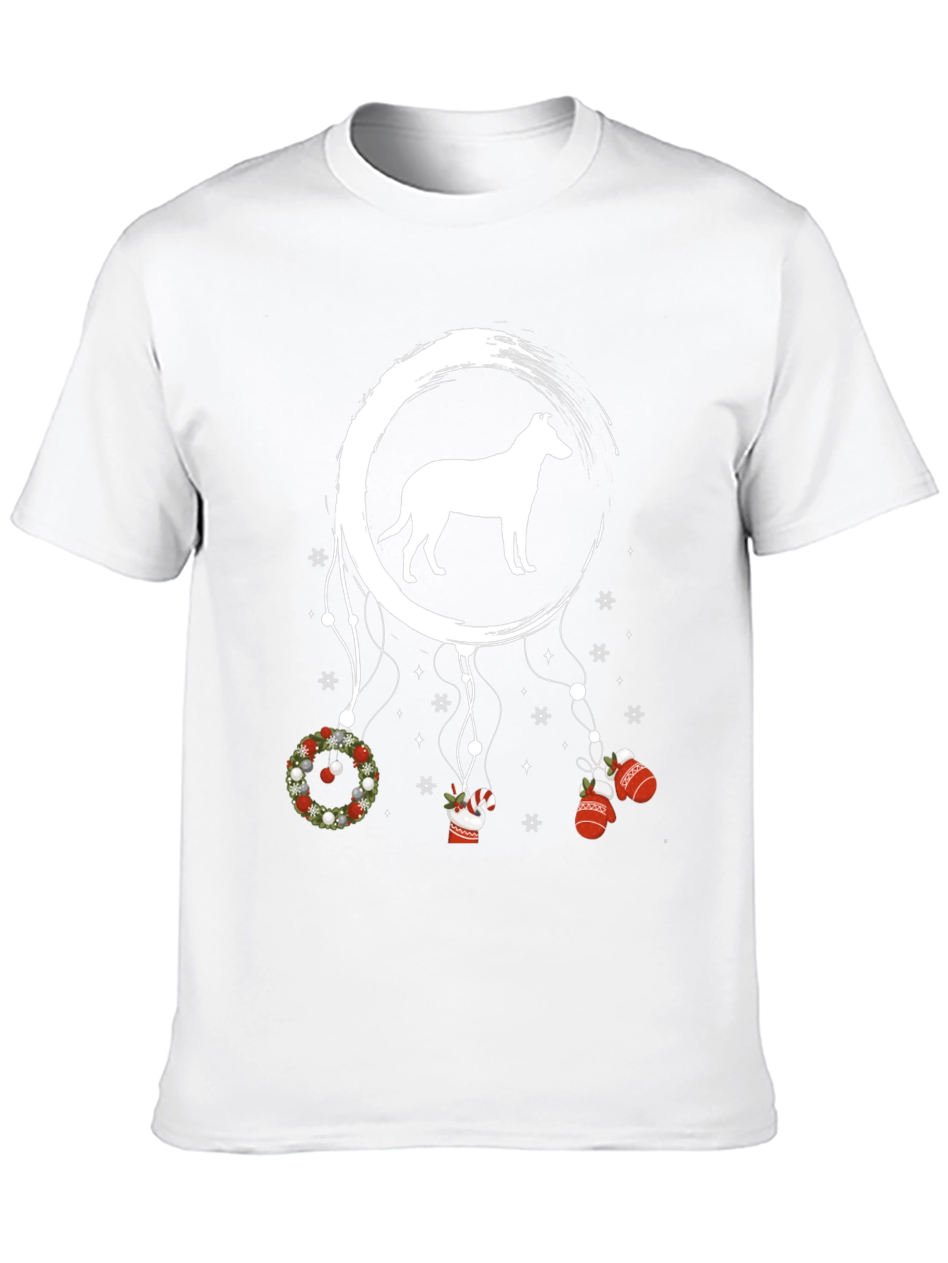 Dog Dream Catcher Christmas T-Shirt