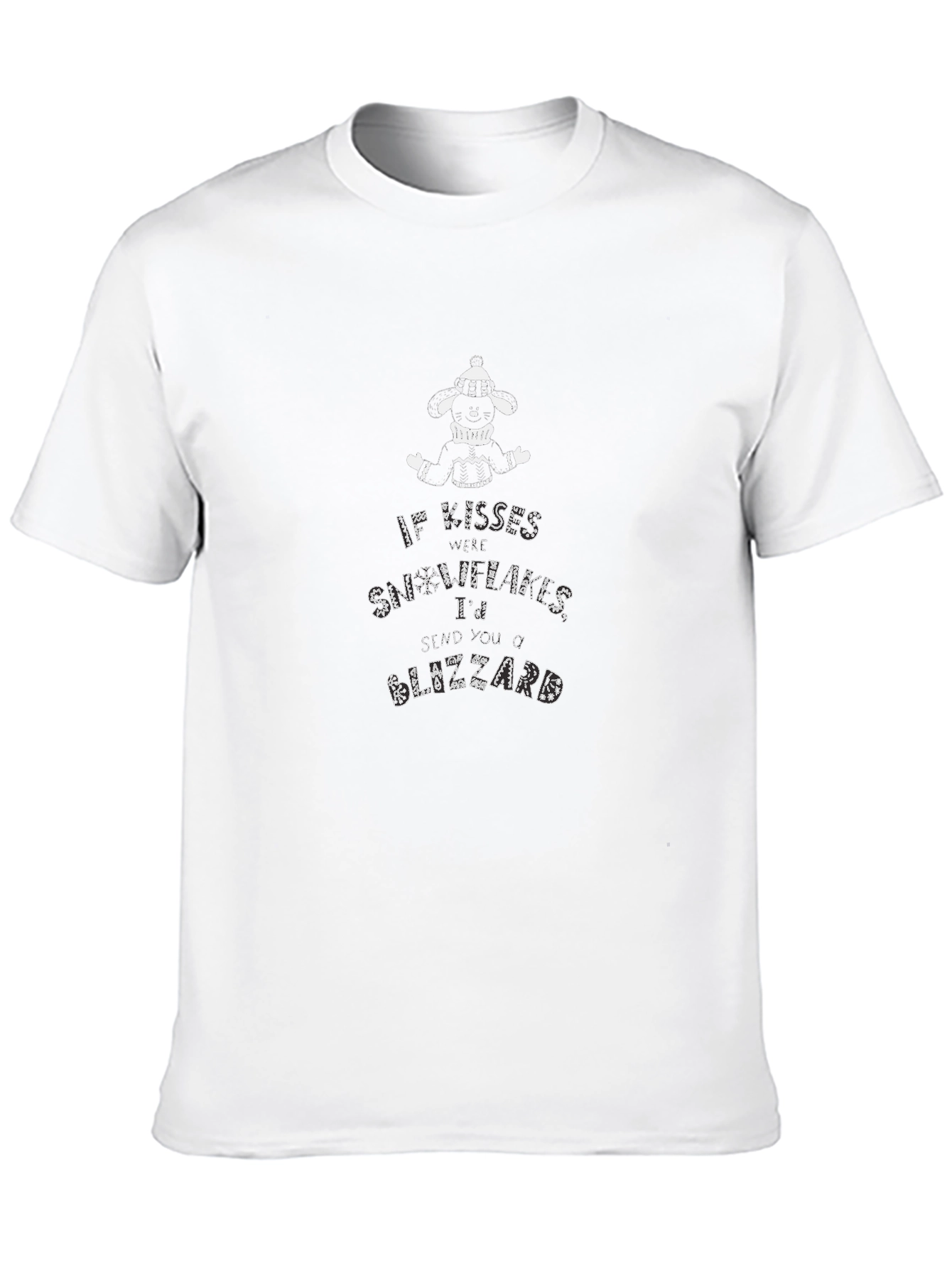 Snowflake Kisses T-Shirt: Blizzard of Love