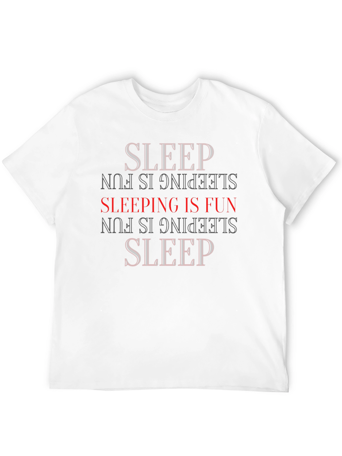 Sleep is Fun Graphic Tee - Soft & Comfy