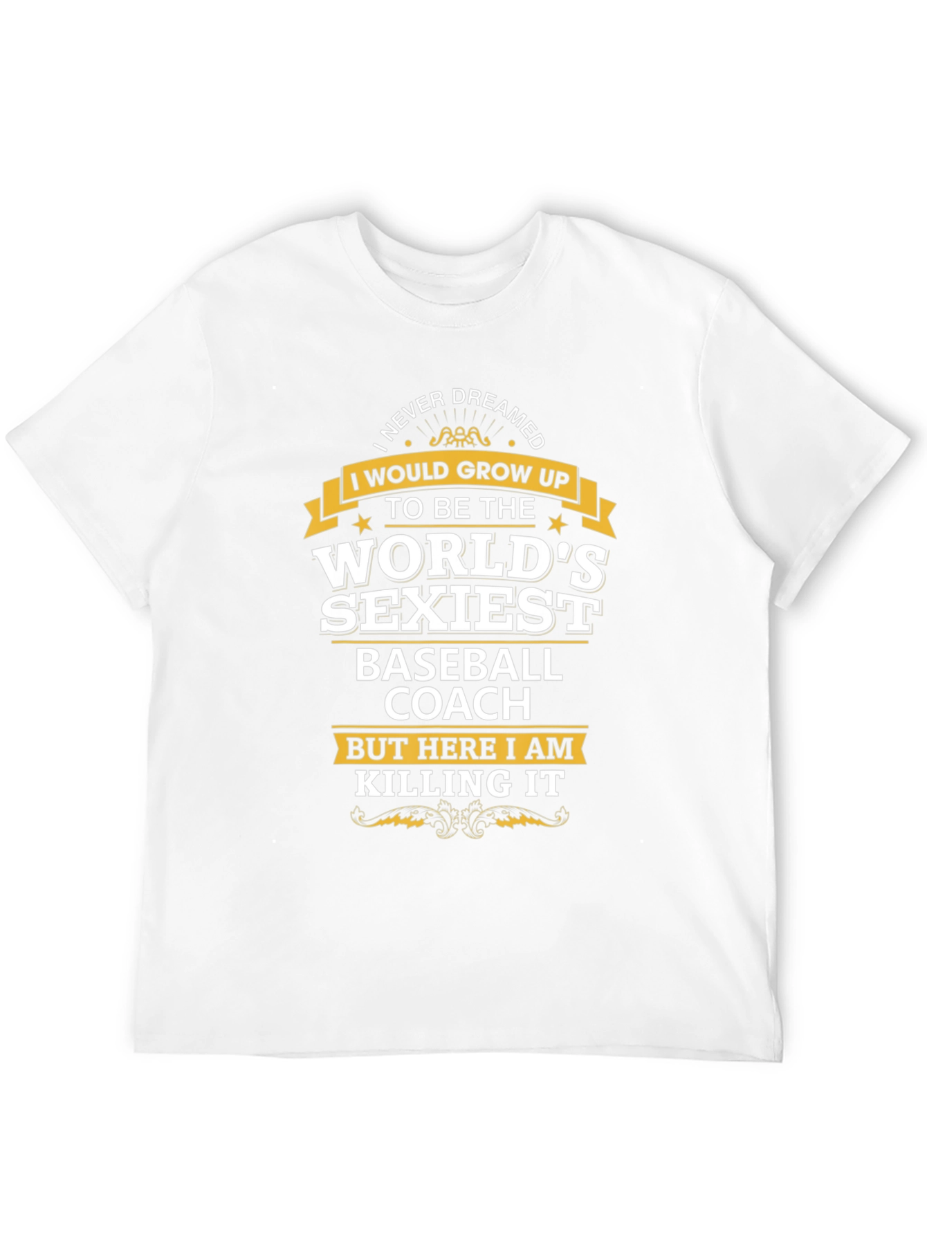 Worlds Sexiest Baseball Coach Graphic Tee