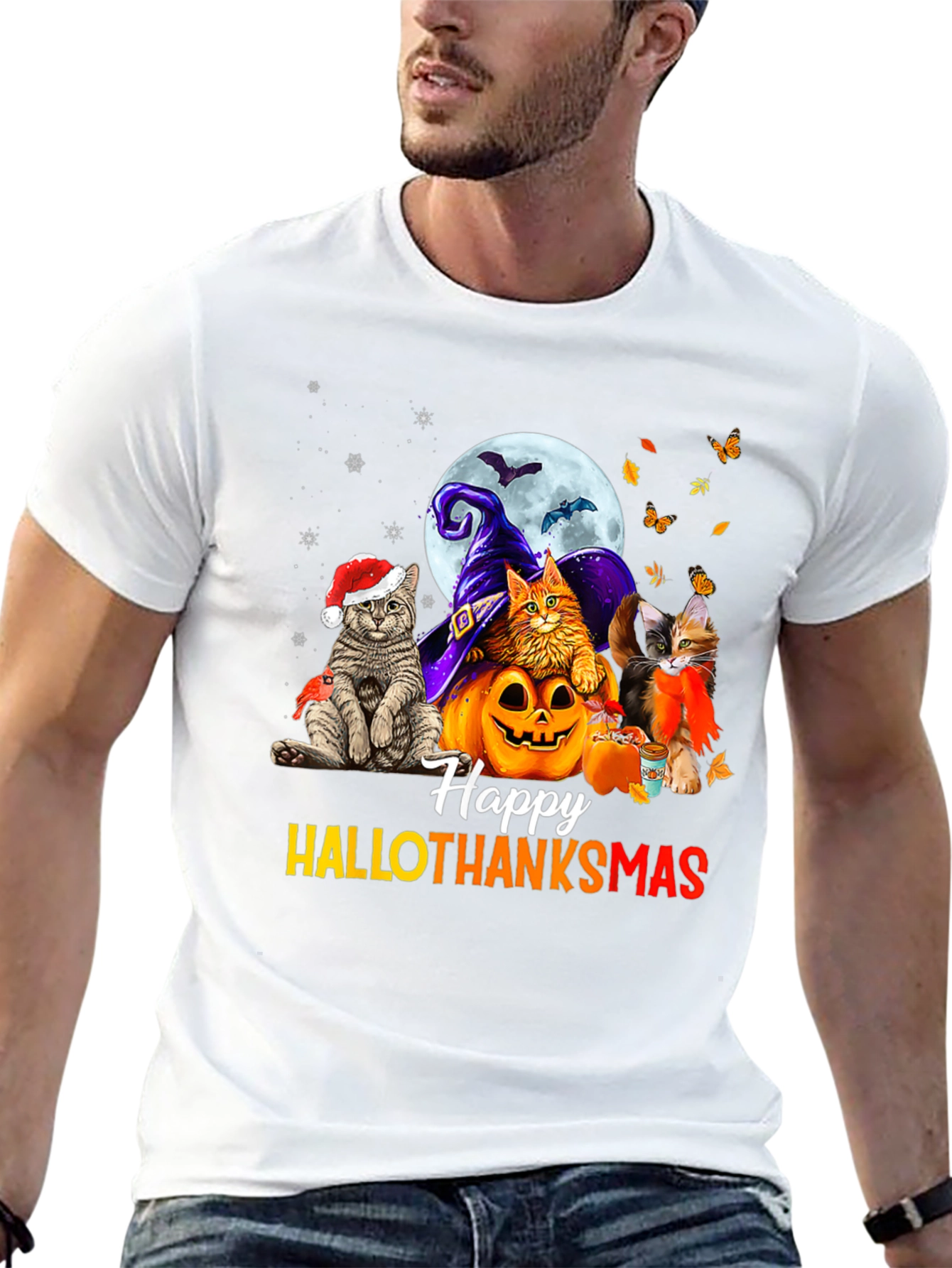 Happy Hallothanksmas T-Shirt
