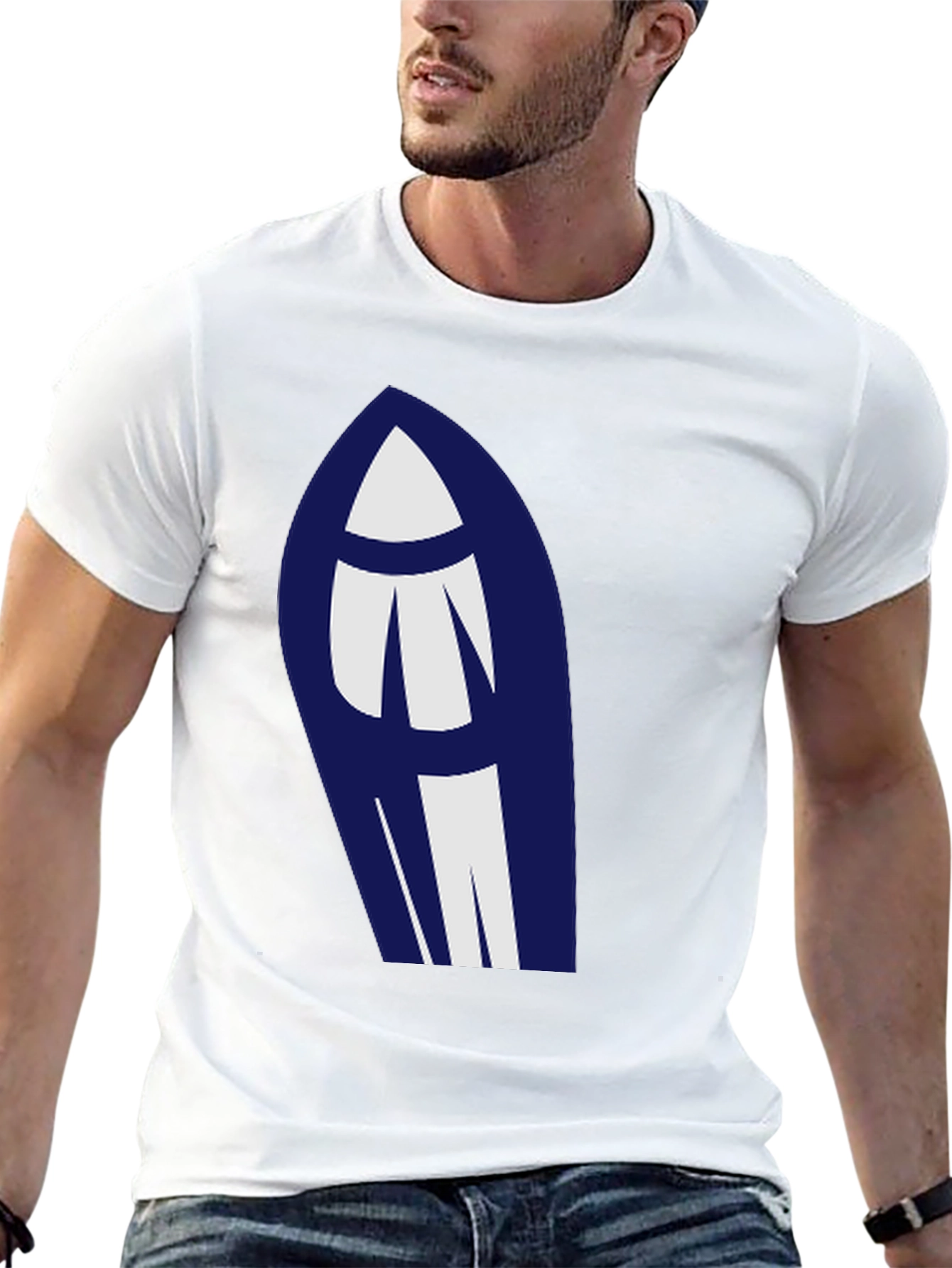 Modern Graphic Tee - Abstract Design