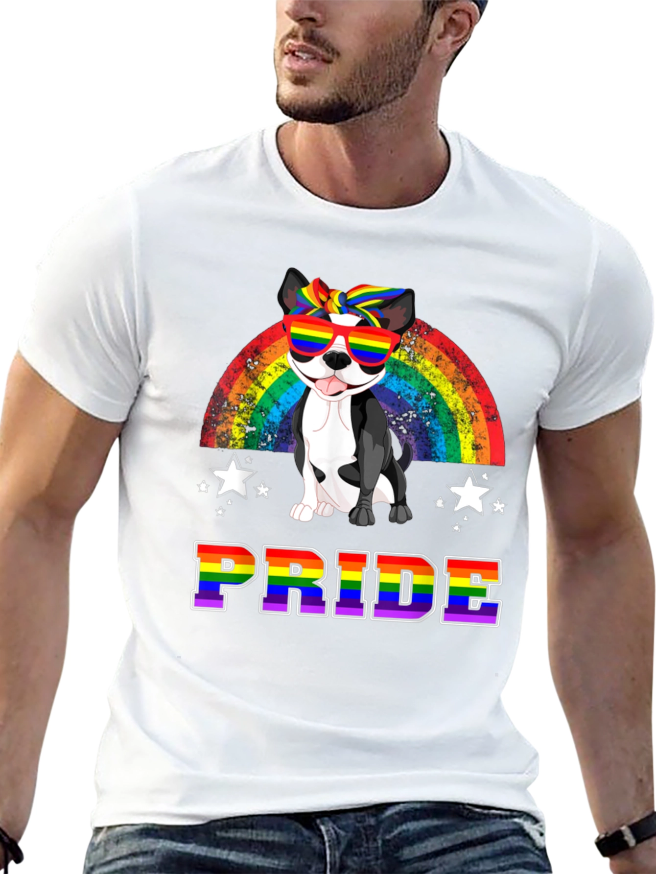 Pride Dog Rainbow T-Shirt