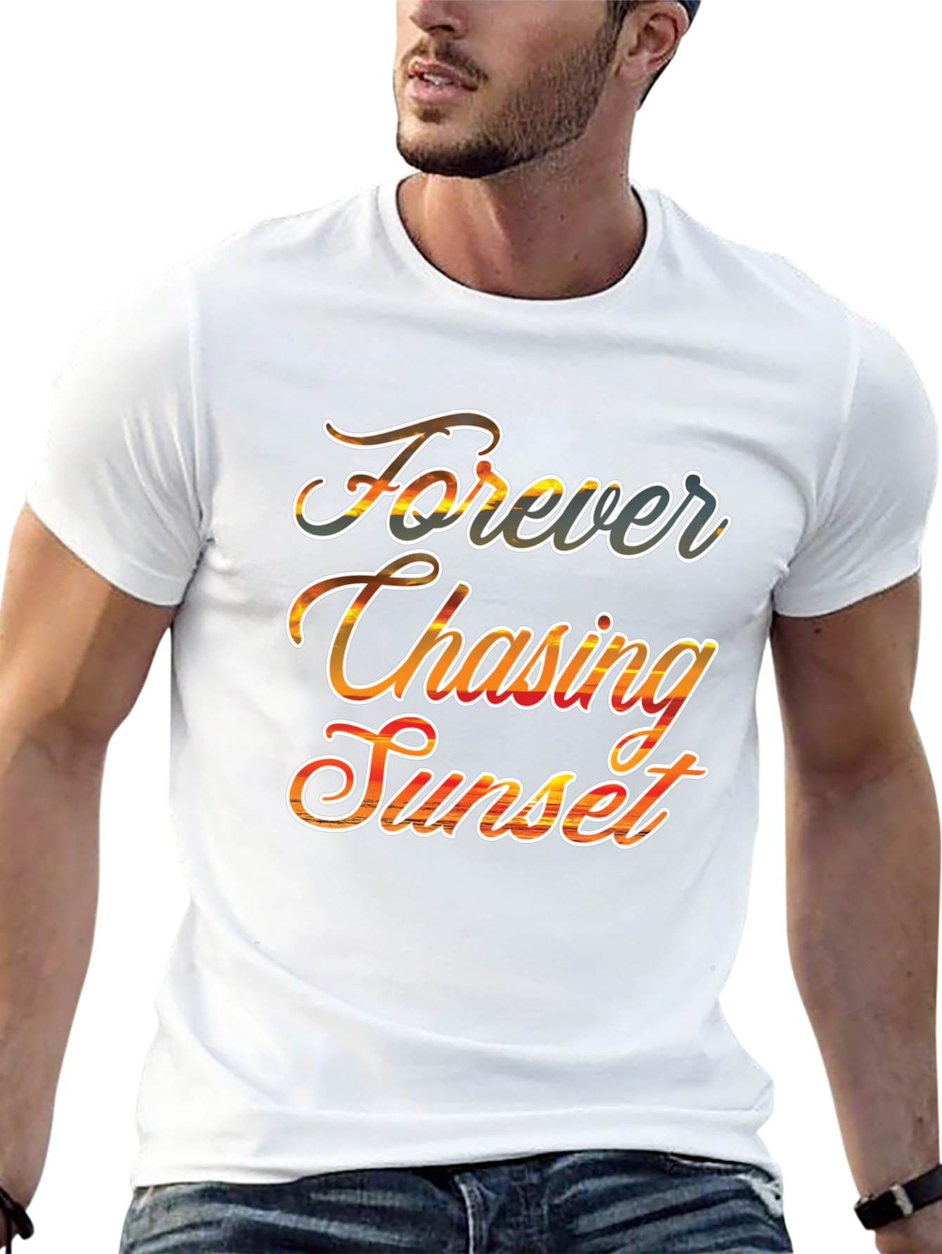 Forever Chasing Sunset Graphic T-Shirt