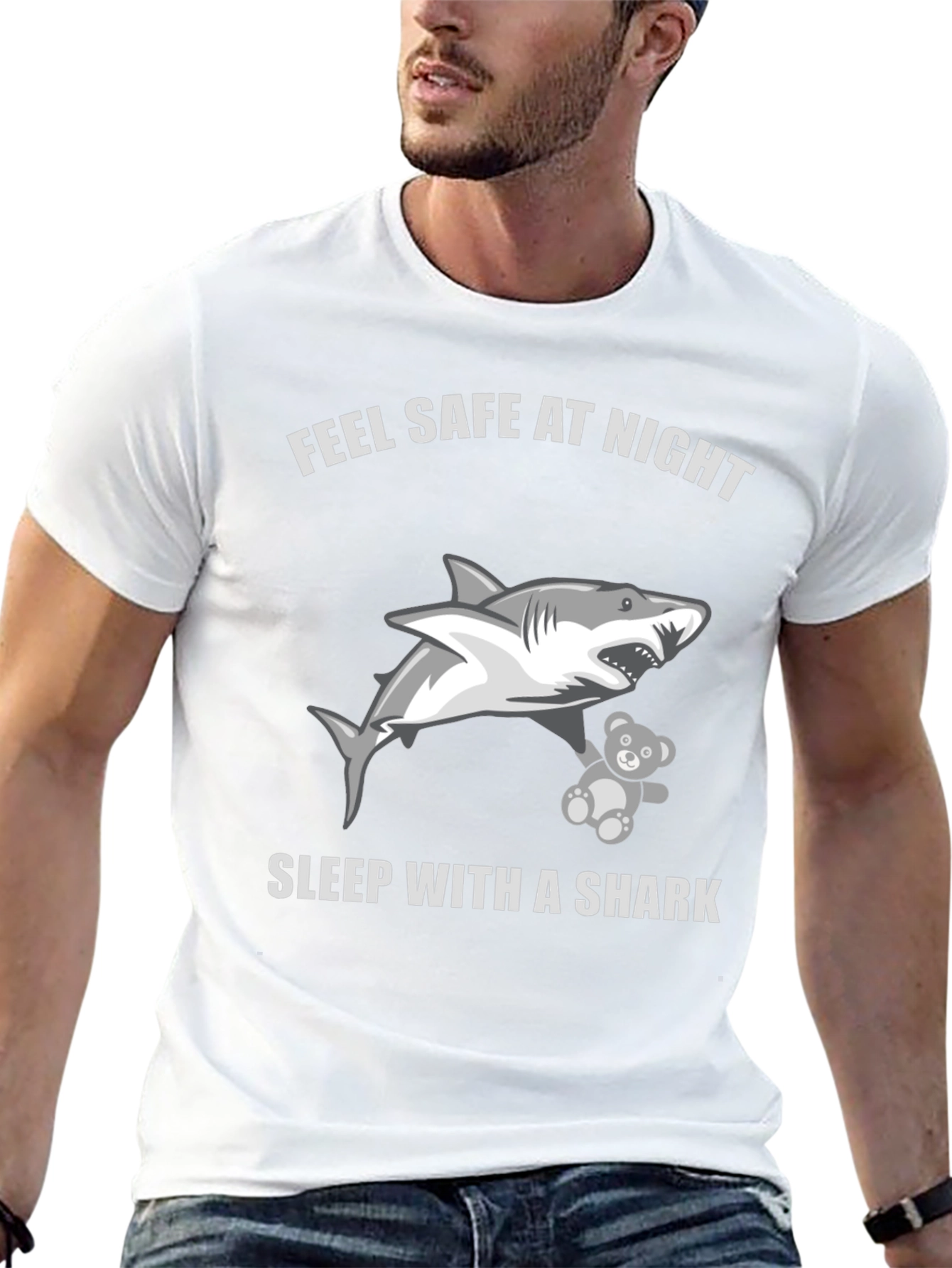 Sleep With a Shark T-Shirt