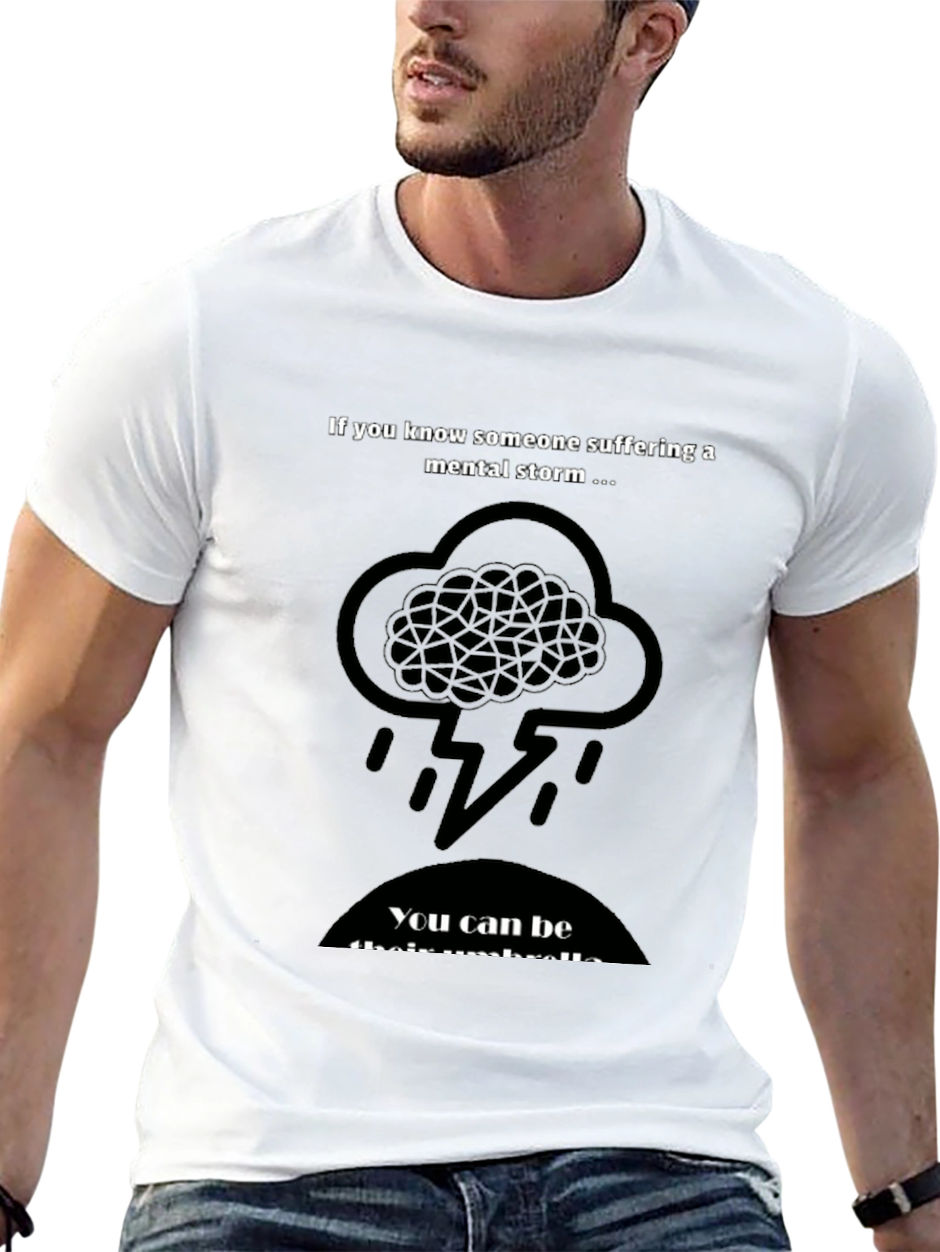 Mental Health Awareness T-Shirt - Be Their Umbrella