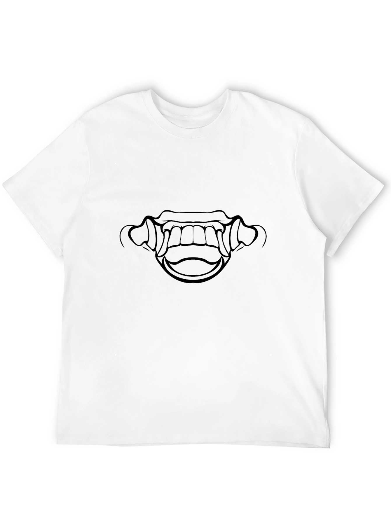 Graphic Tee - Monster Mouth Design