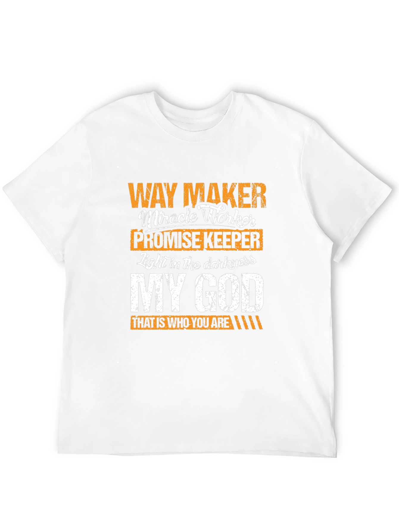 Way Maker Christian T-Shirt Miracle Worker Tee