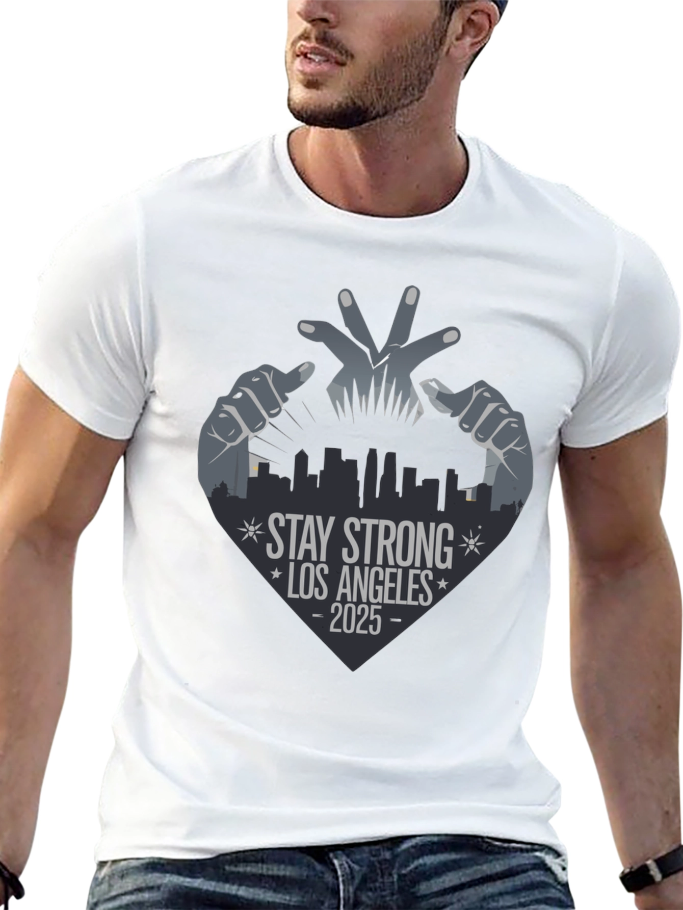 Stay Strong Los Angeles 2025 Graphic Tee