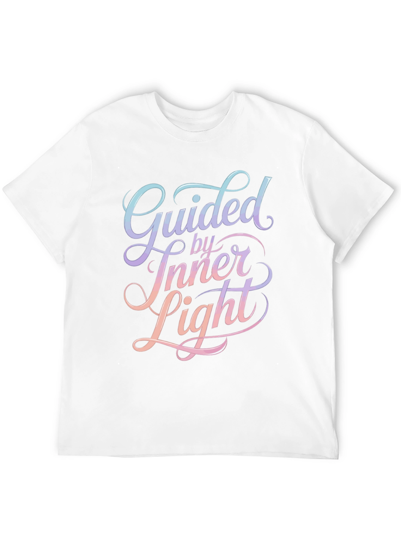 Guided by Inner Light Graphic Tee - Black