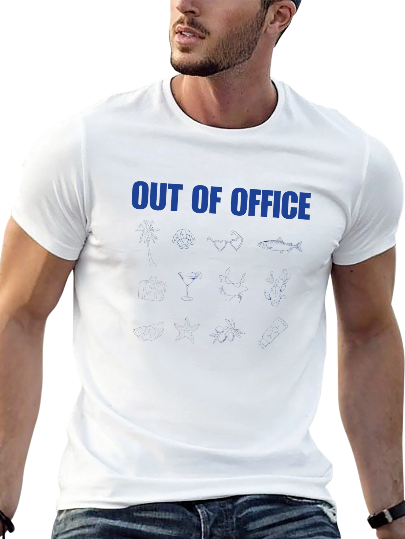 Out of Office Black T-Shirt