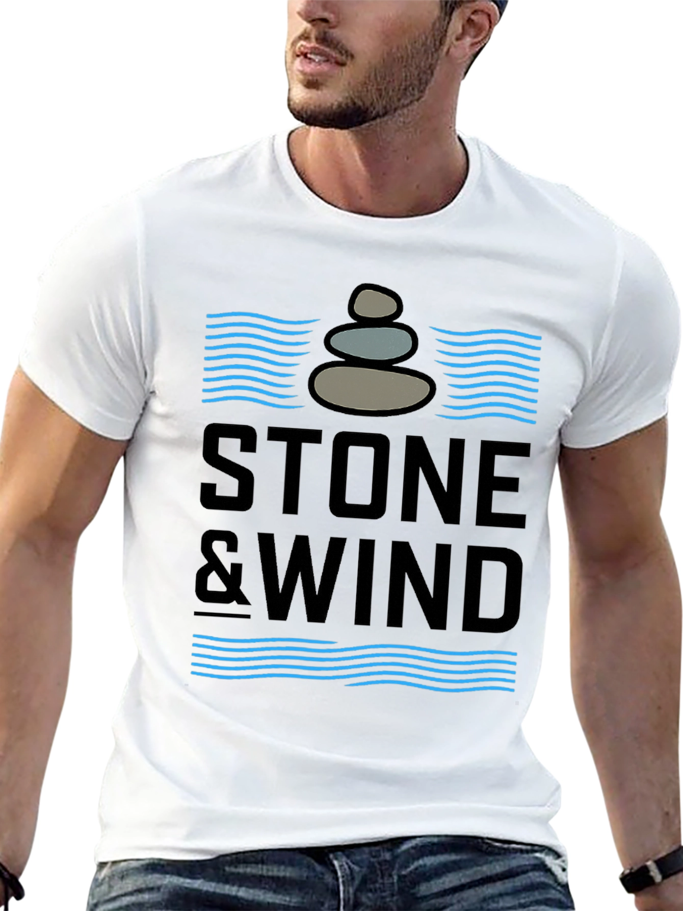 Stone & Wind Graphic T-Shirt - Casual Comfort