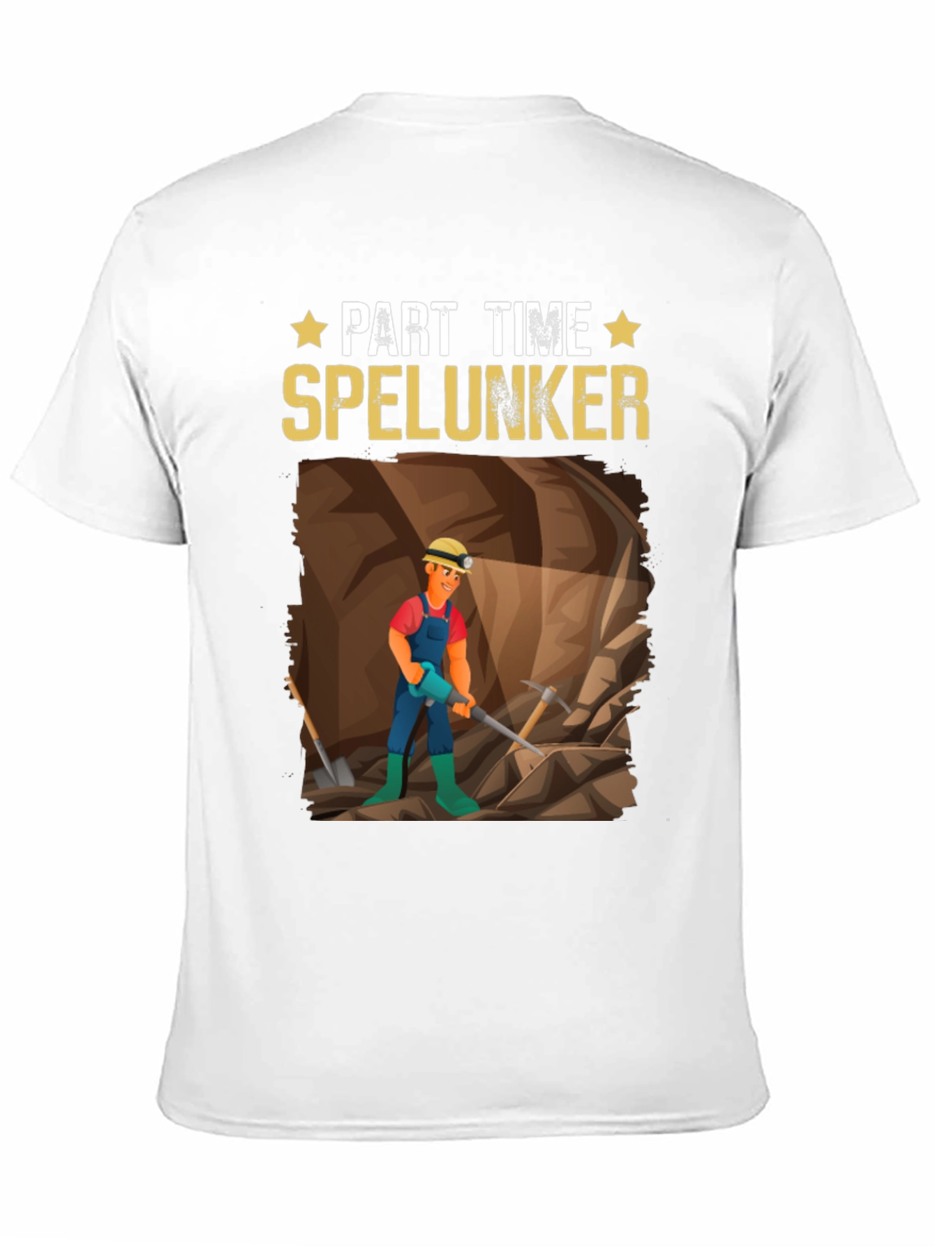 Part Time Spelunker Graphic Tee