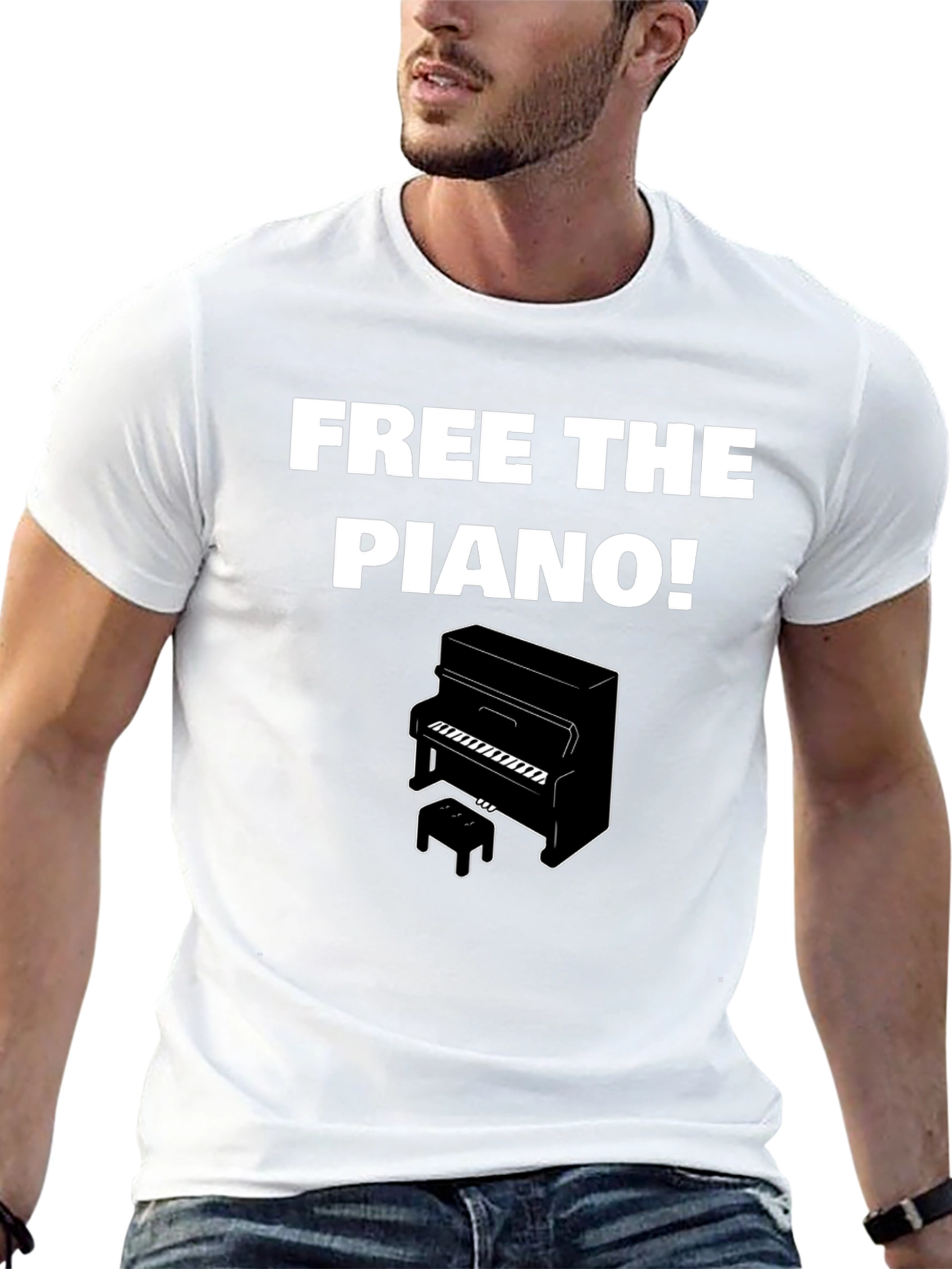 Free the Piano! Graphic Tee