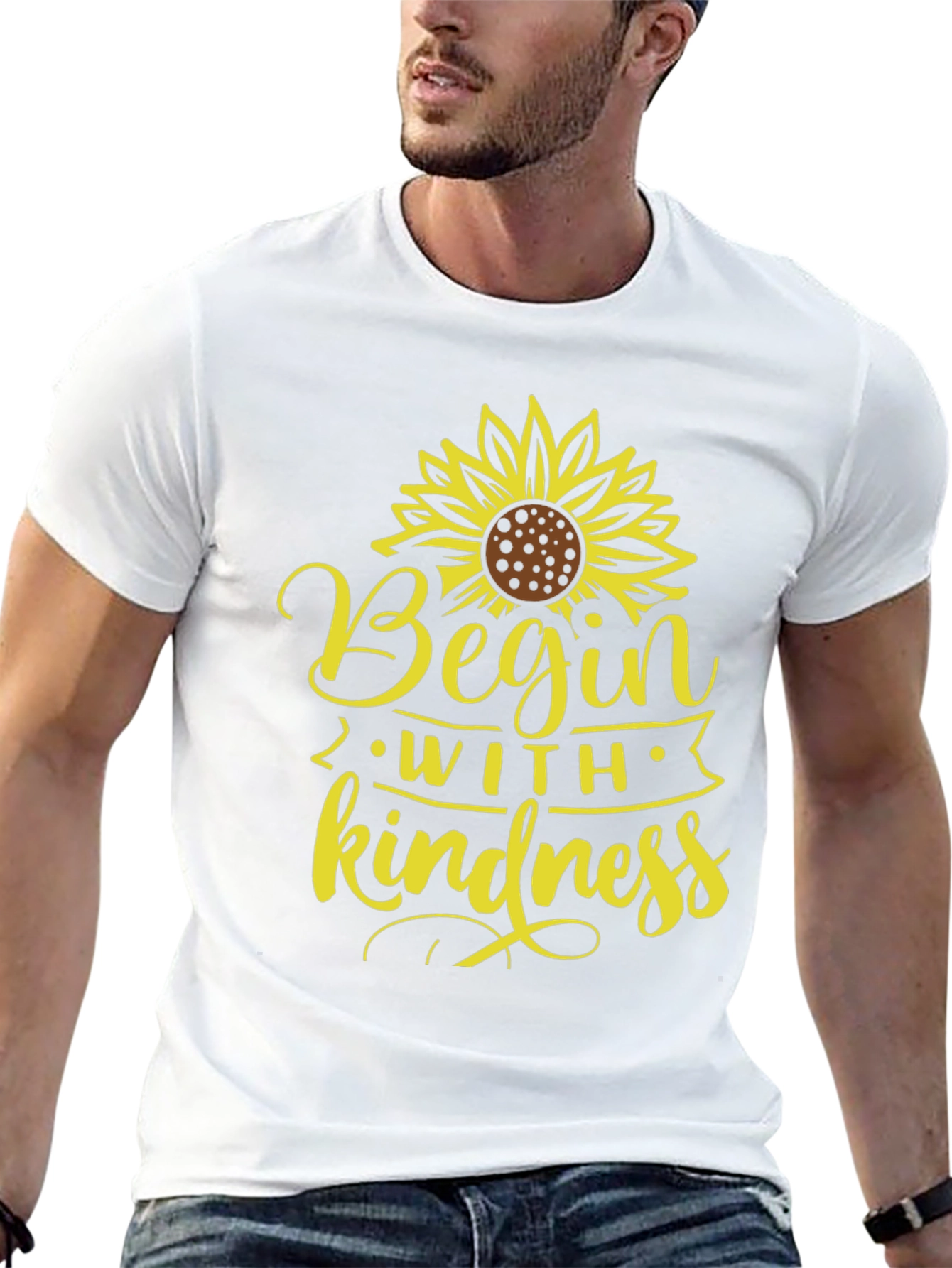 Begin with Kindness Graphic T-Shirt
