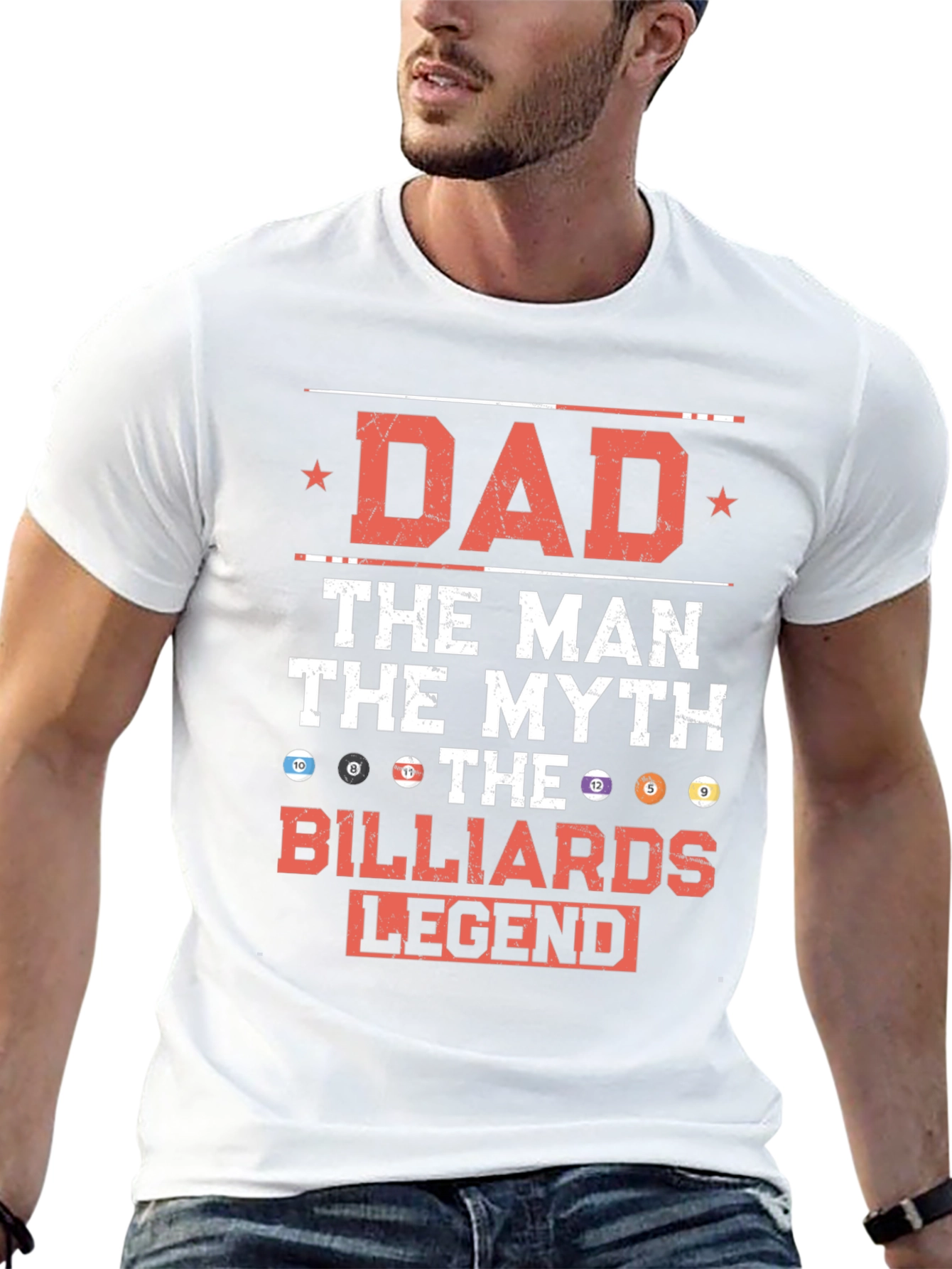 Dad Billiards Legend T-Shirt
