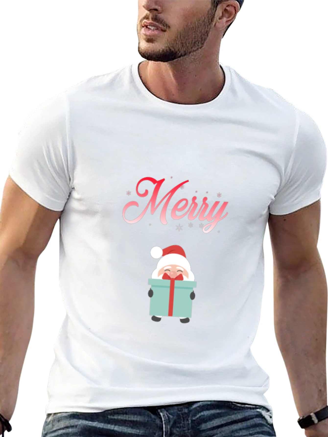 Merry Santa Gift T-Shirt