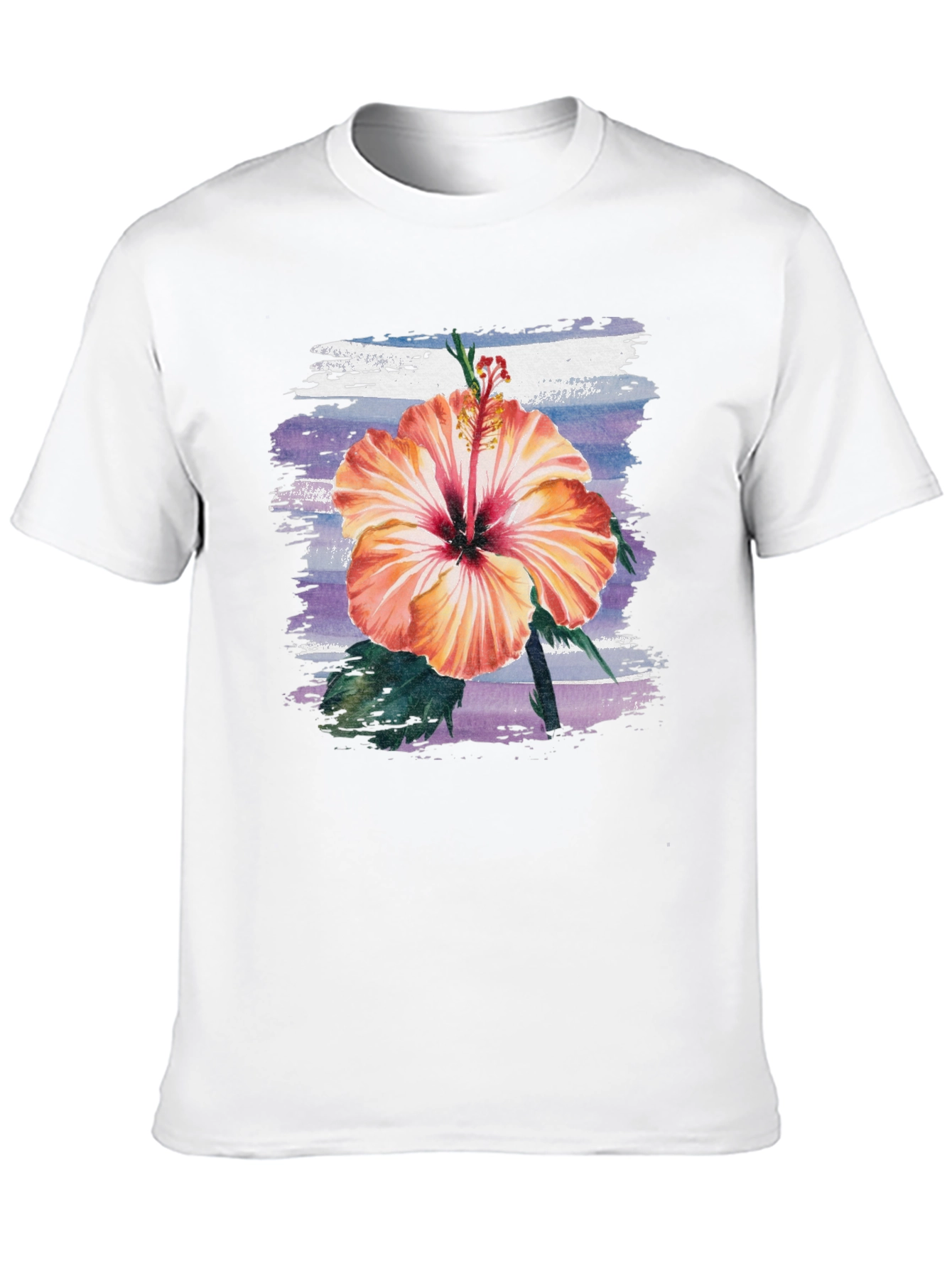 Hibiscus Flower T-Shirt - Tropical Summer Tee