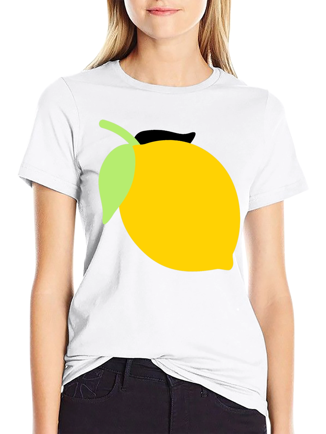 Lemon Graphic Tee - Black T-Shirt
