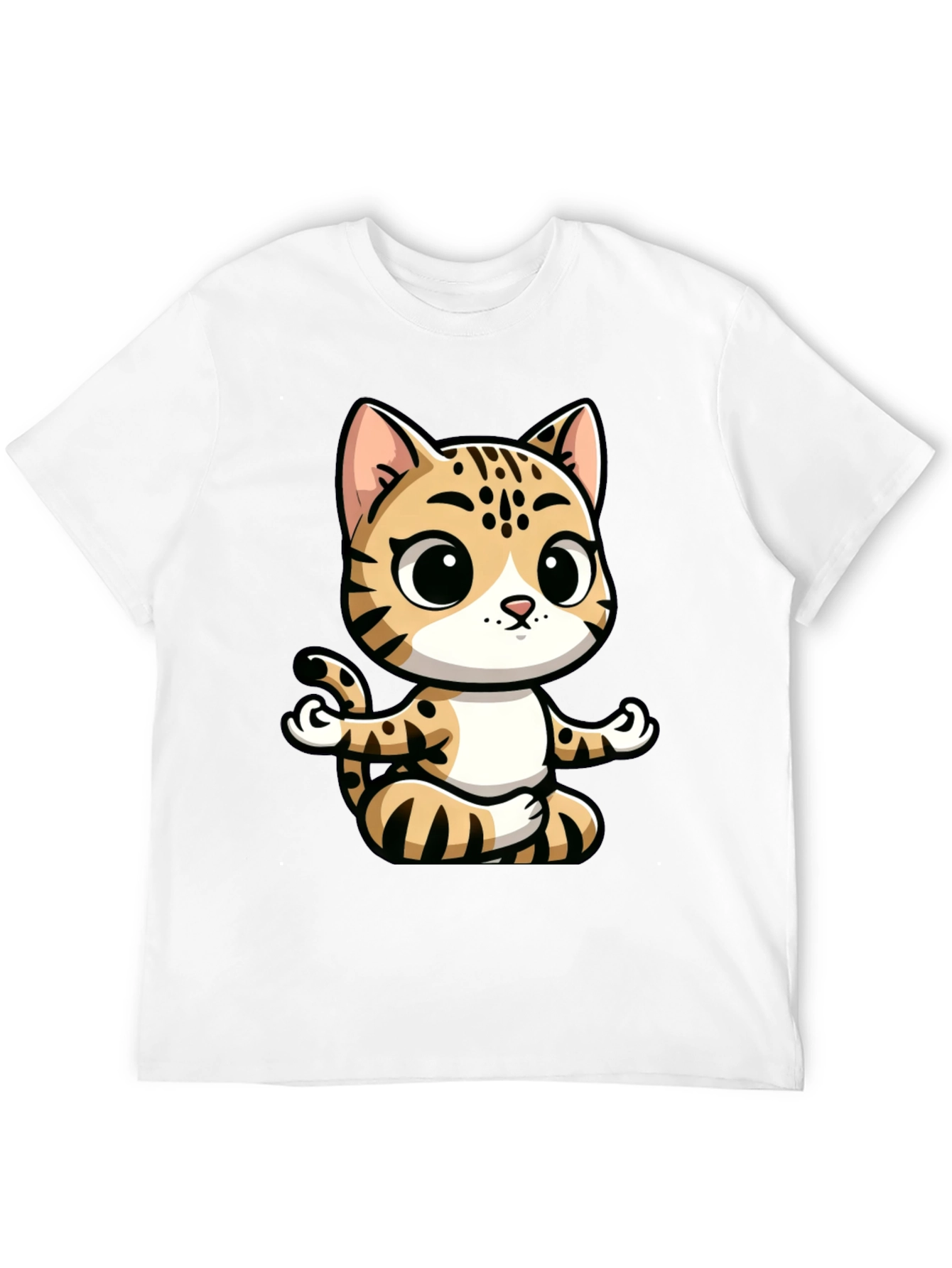 Yoga Cat Graphic Tee