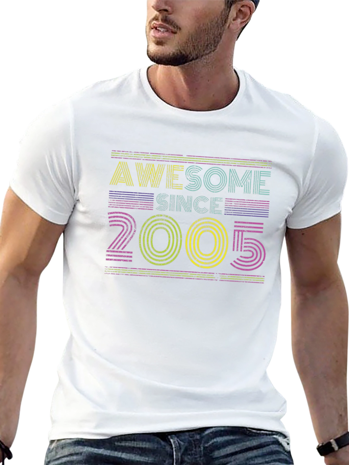 Awesome Since 2005 Graphic T-Shirt