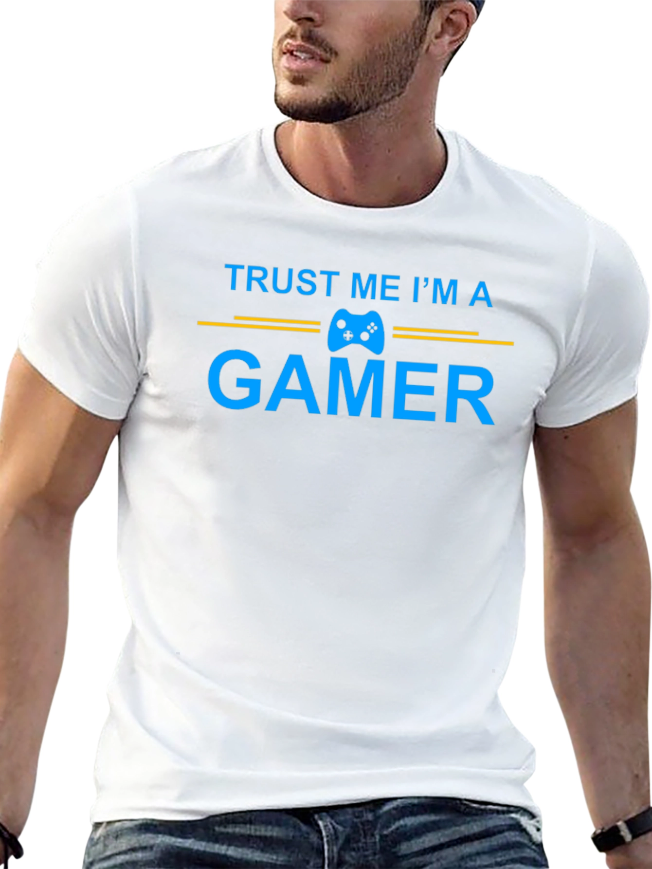 Trust Me Im a Gamer Black T-Shirt