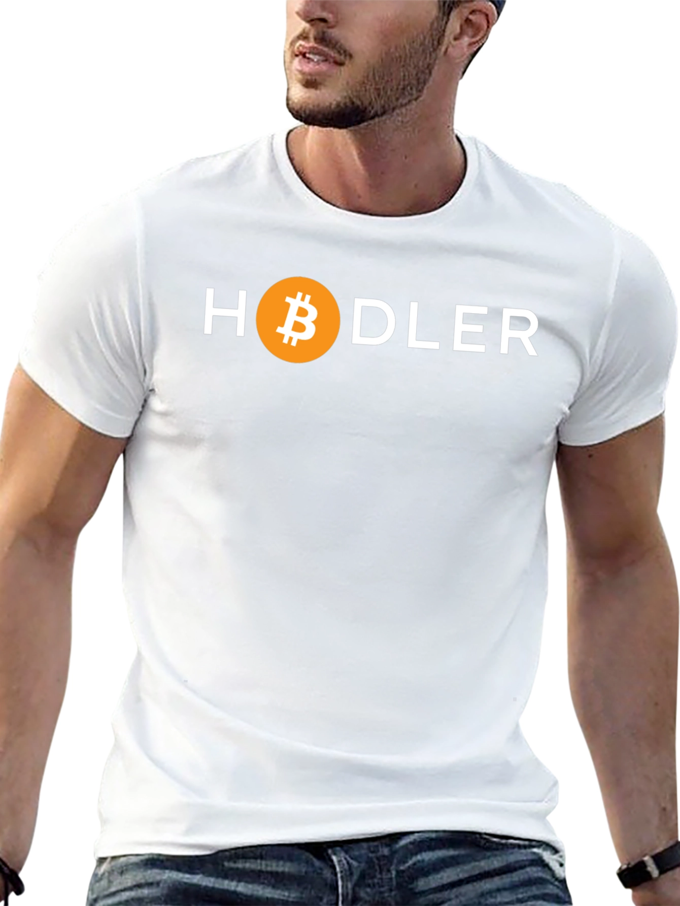 HODLER Bitcoin Crypto T-Shirt - Black