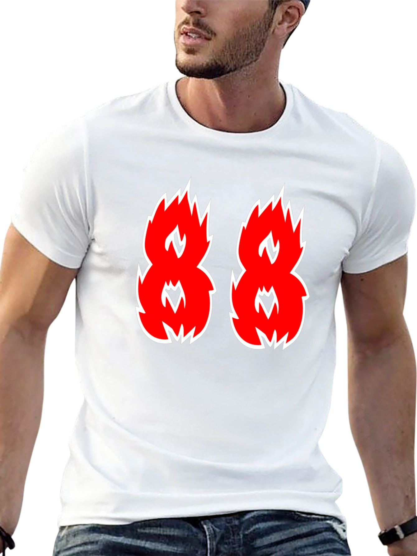 Fiery Number 88 T-Shirt