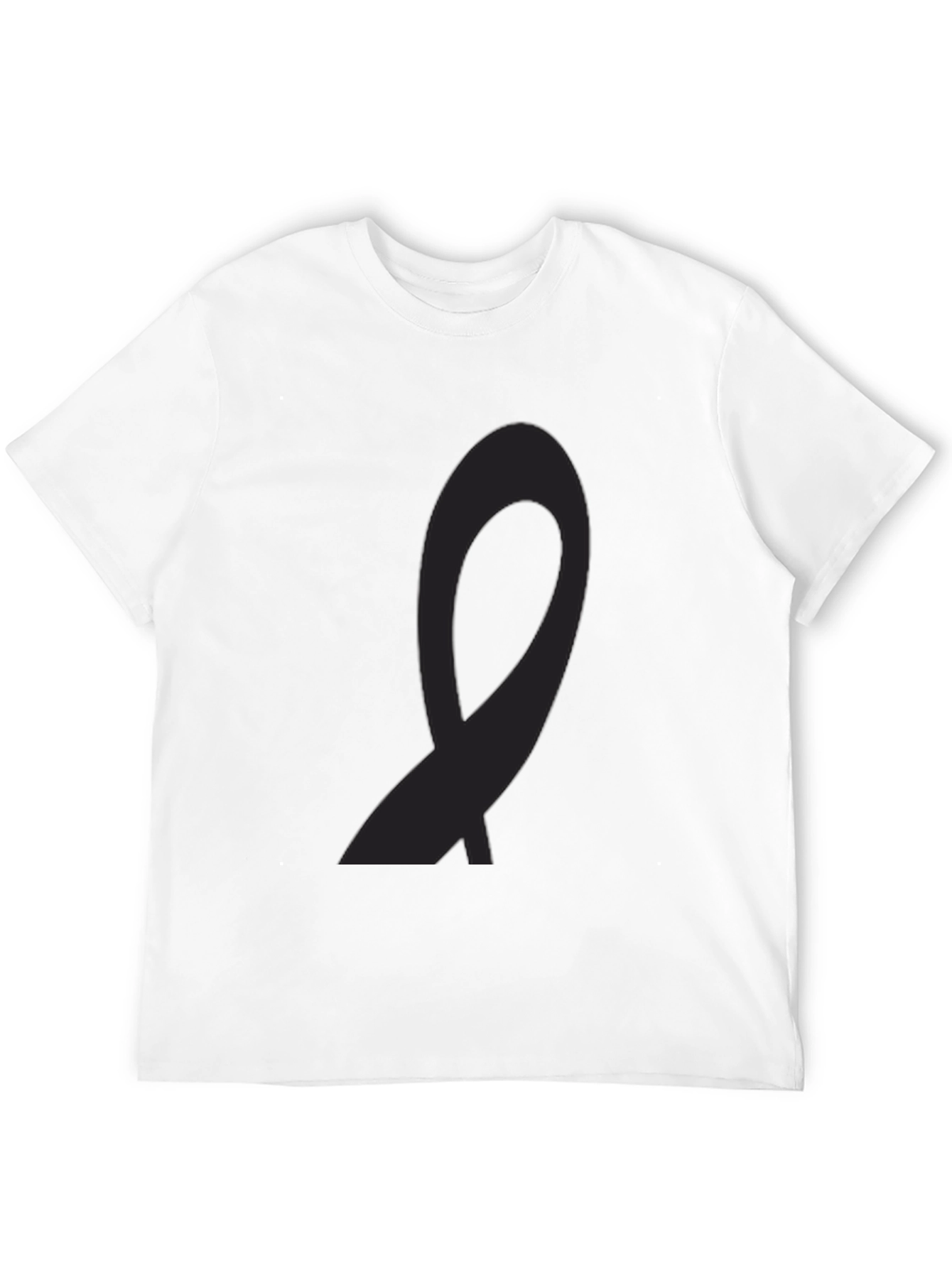 Black Awareness Ribbon T-Shirt - Unisex
