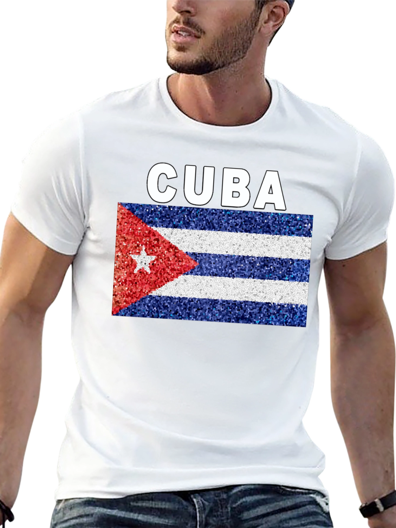 Cuba Flag Graphic T-Shirt