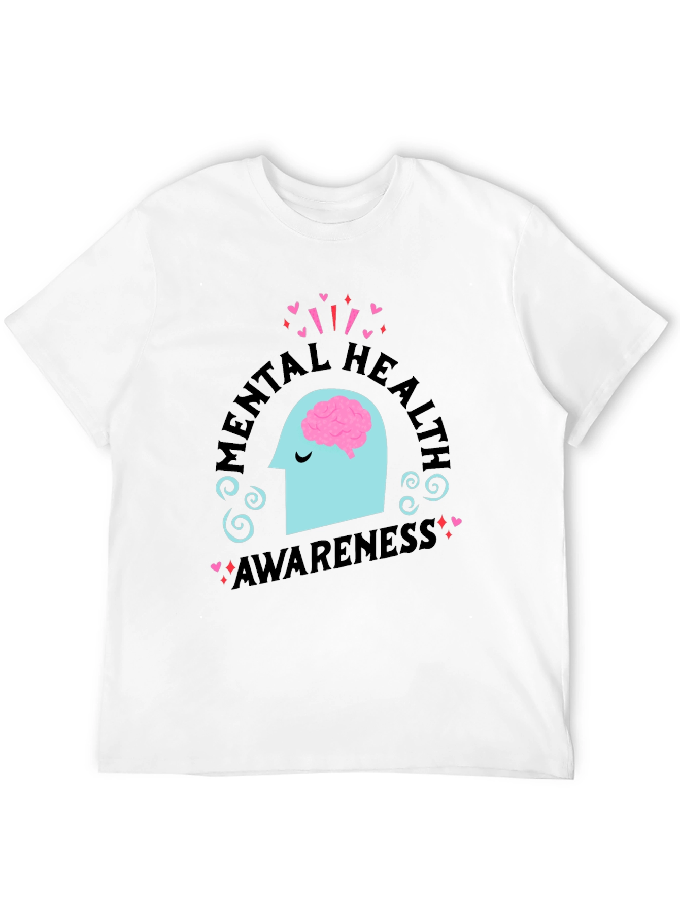 Mental Health Awareness Graphic T-Shirt