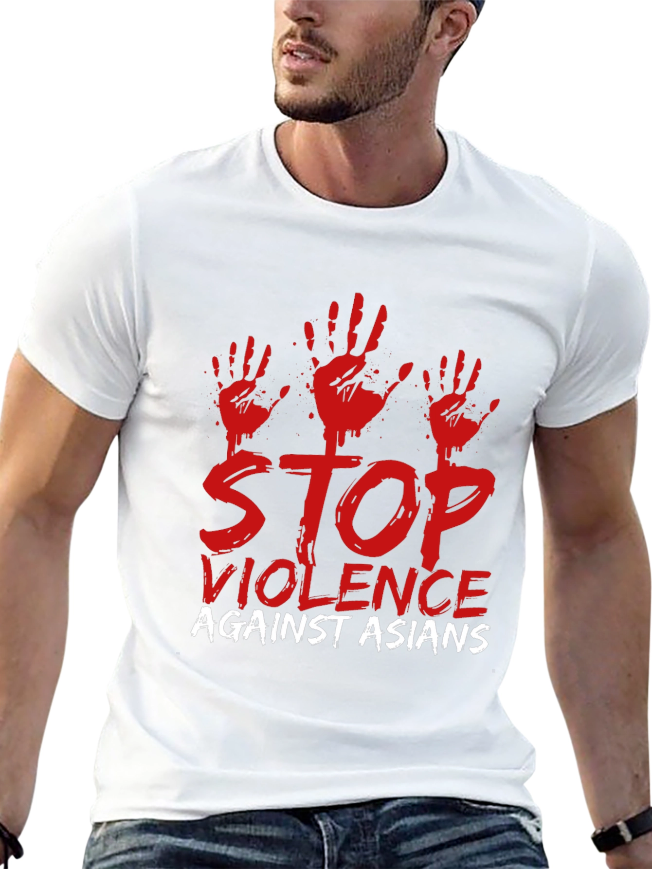 Stop Asian Hate Graphic Tee