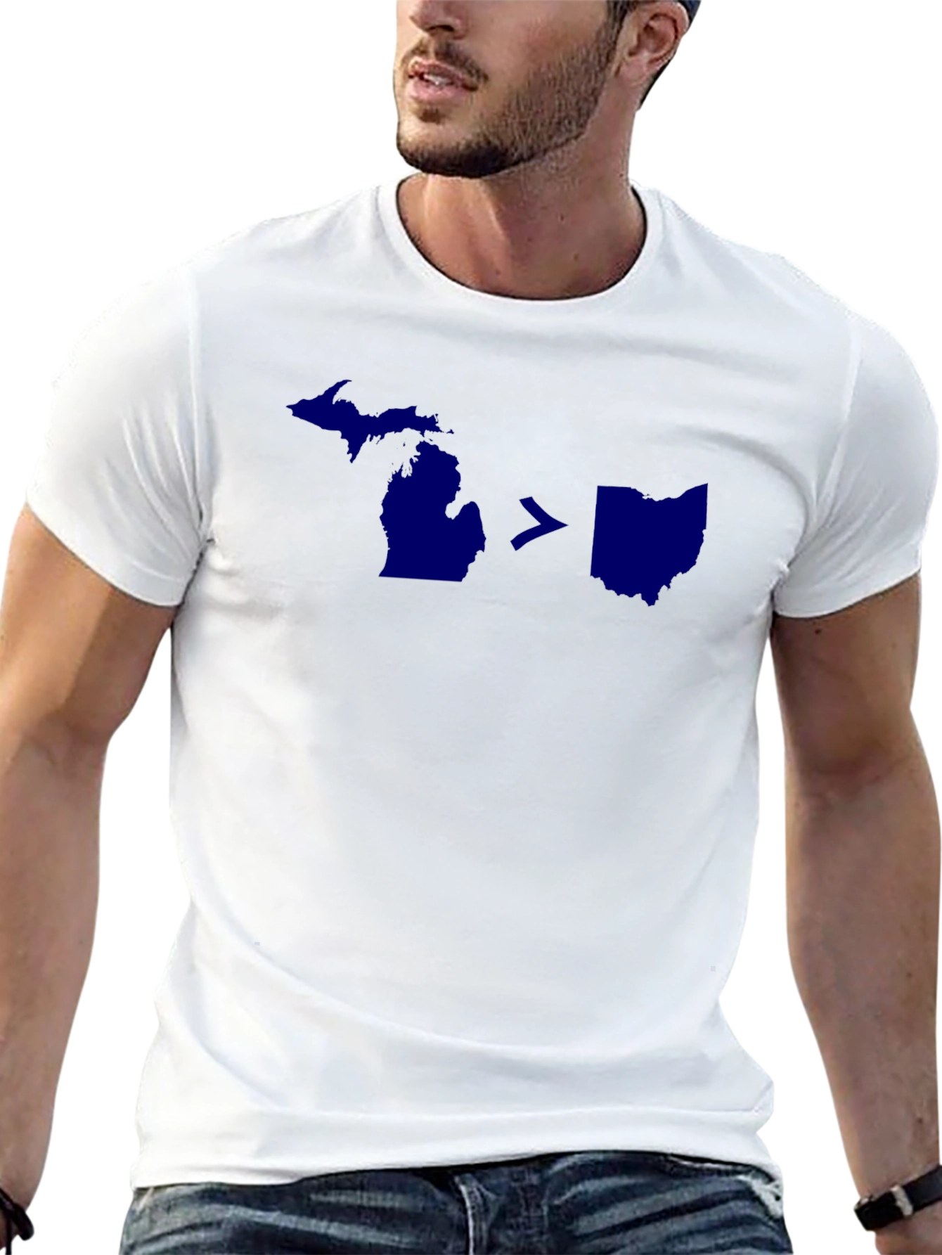 Michigan > Ohio T-Shirt - State Rivalry Tee