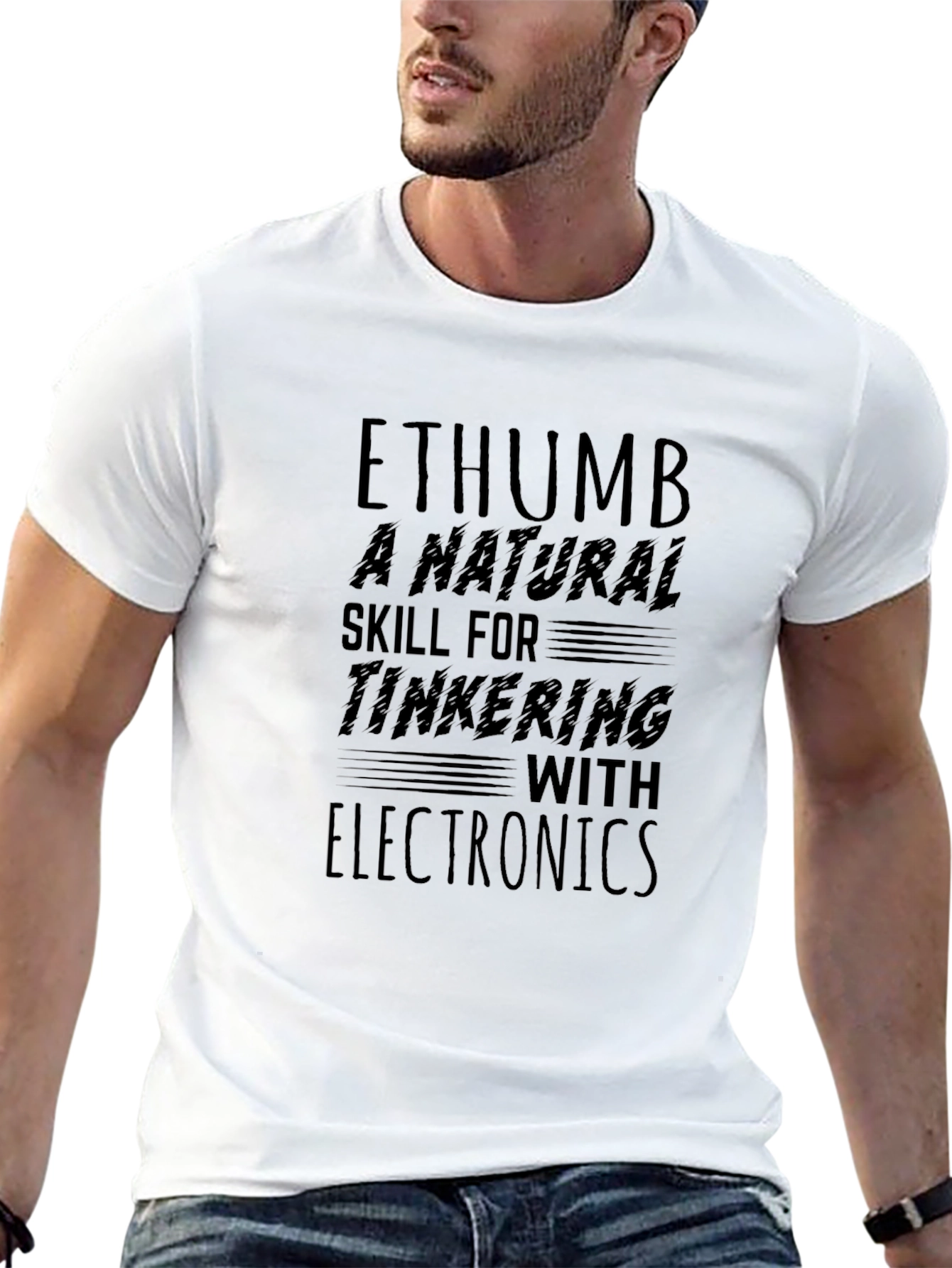 Ethumb Natural Skill Electronics T-Shirt