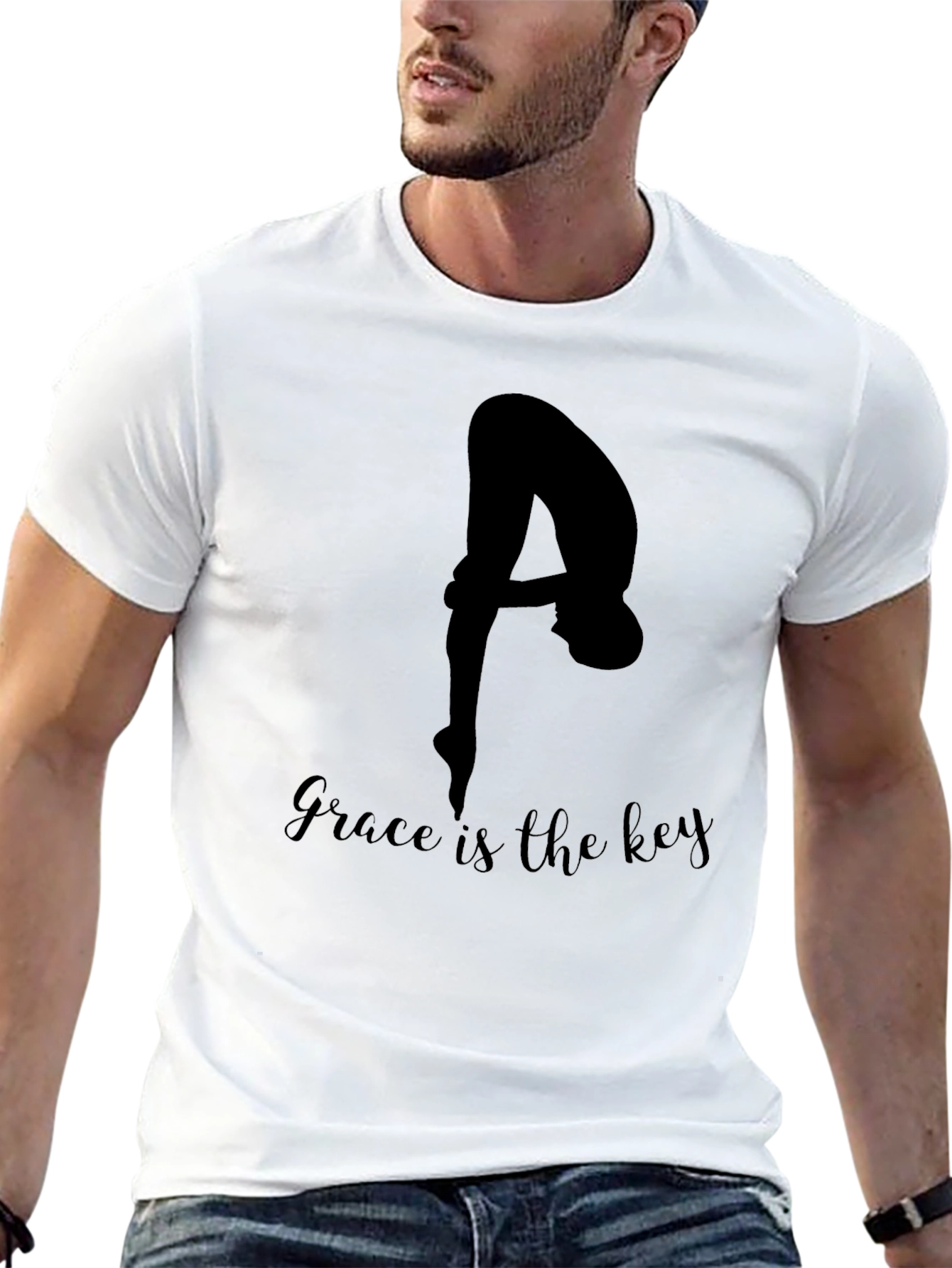 Grace is the Key Graphic Tee