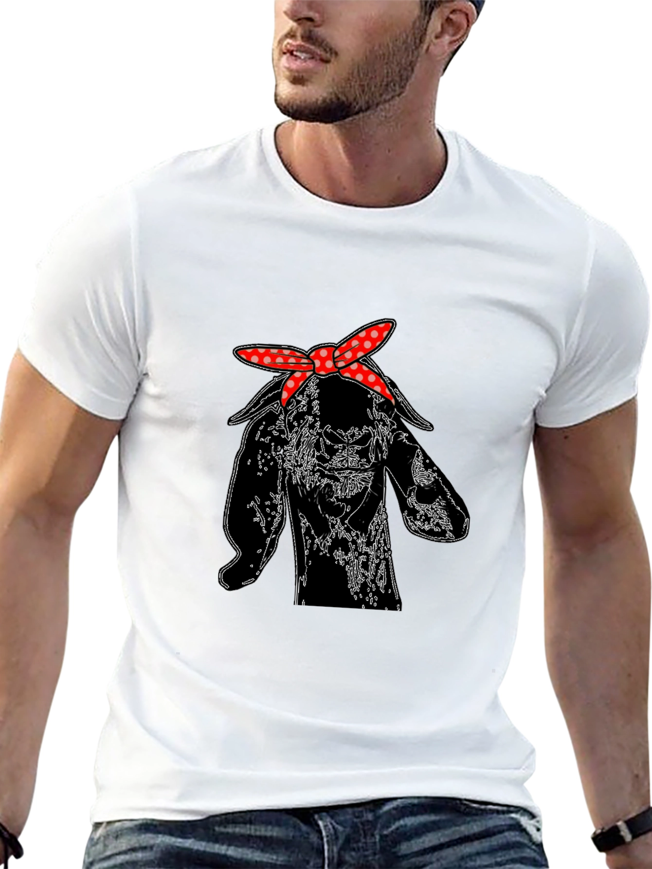 Goat Bandana Graphic Tee
