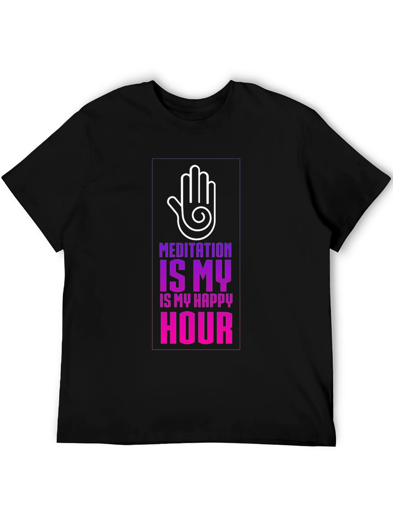 Meditation Happy Hour Graphic Tee