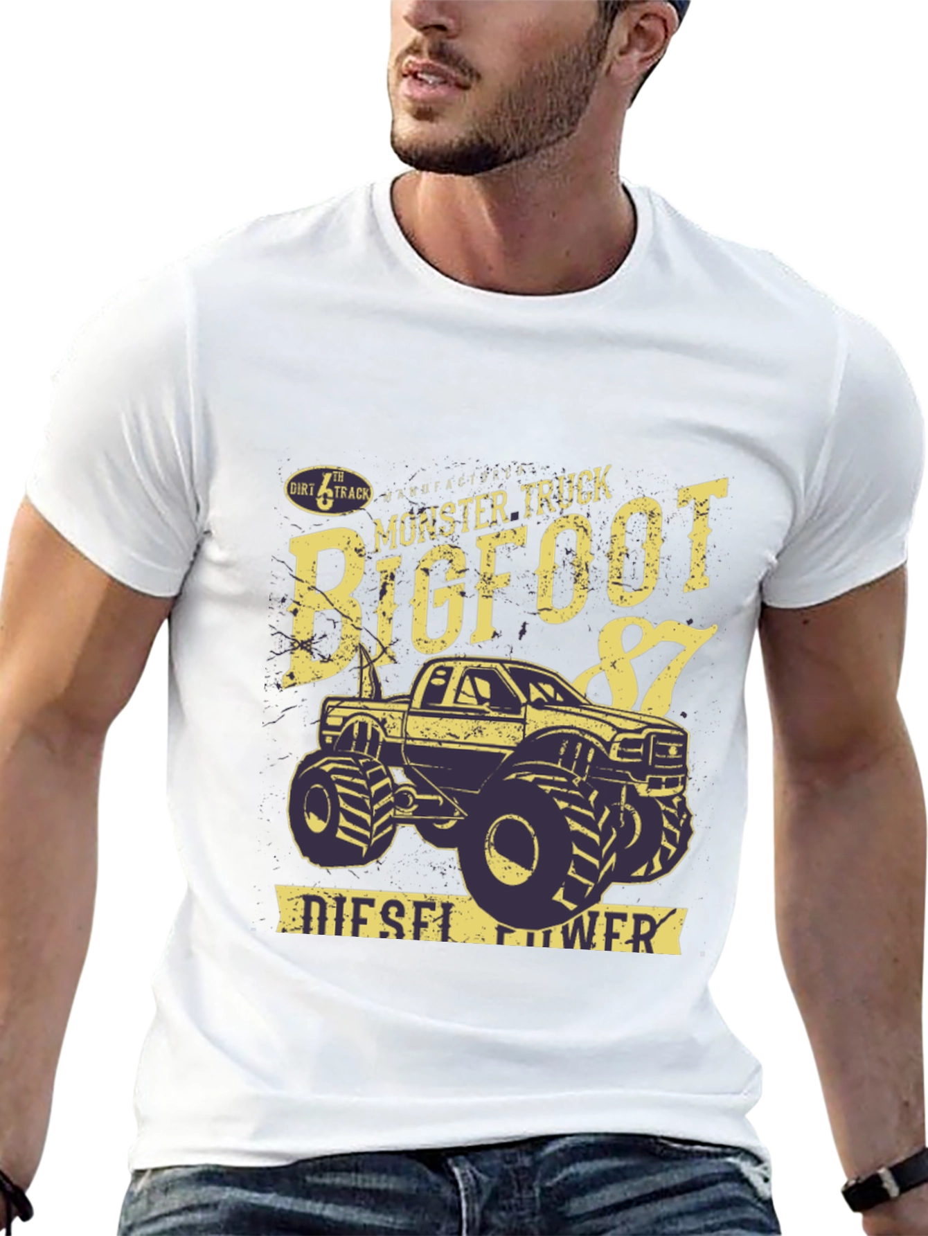 Bigfoot Monster Truck Graphic Tee - Diesel Power