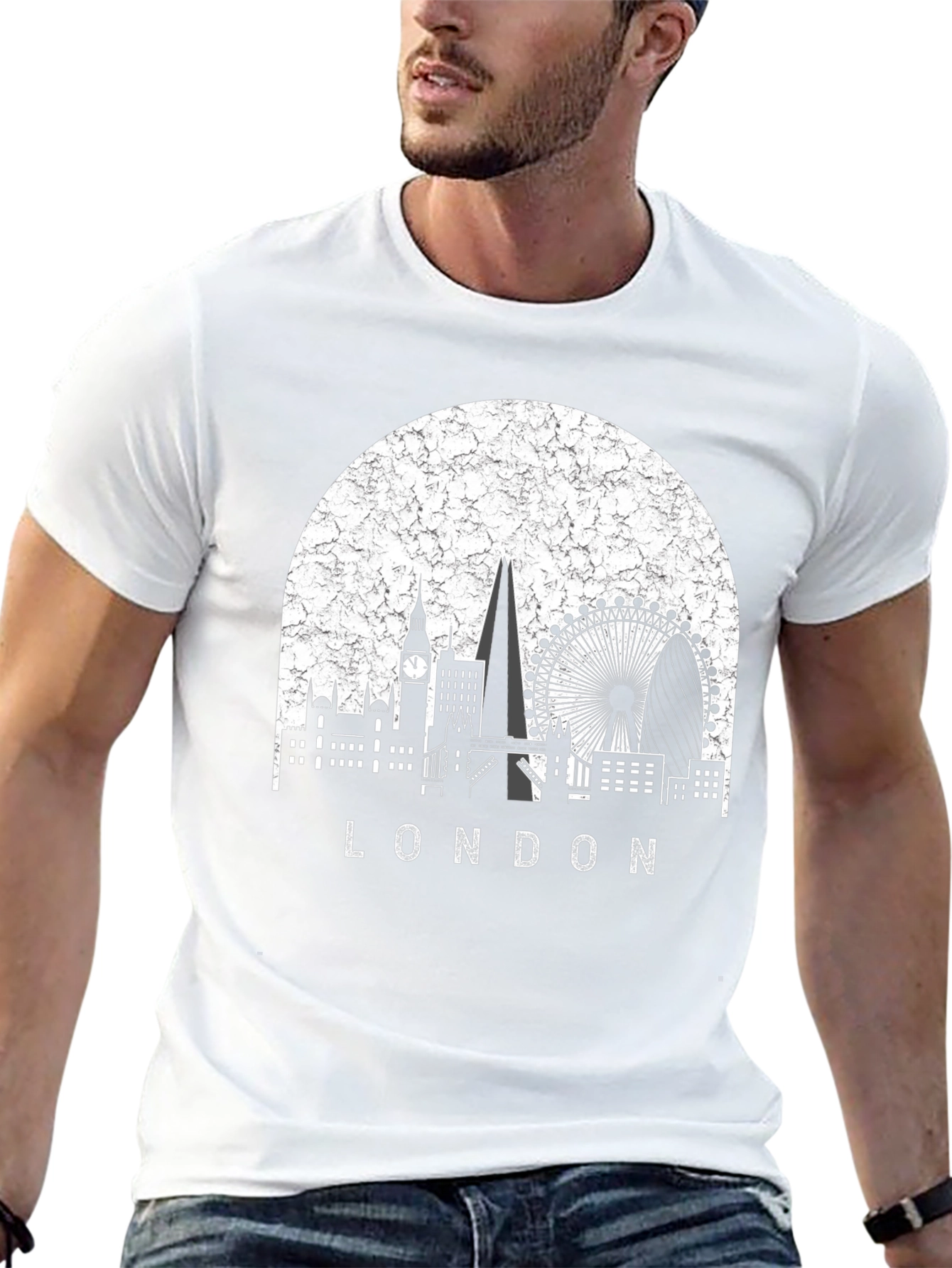 London Skyline Graphic T-Shirt