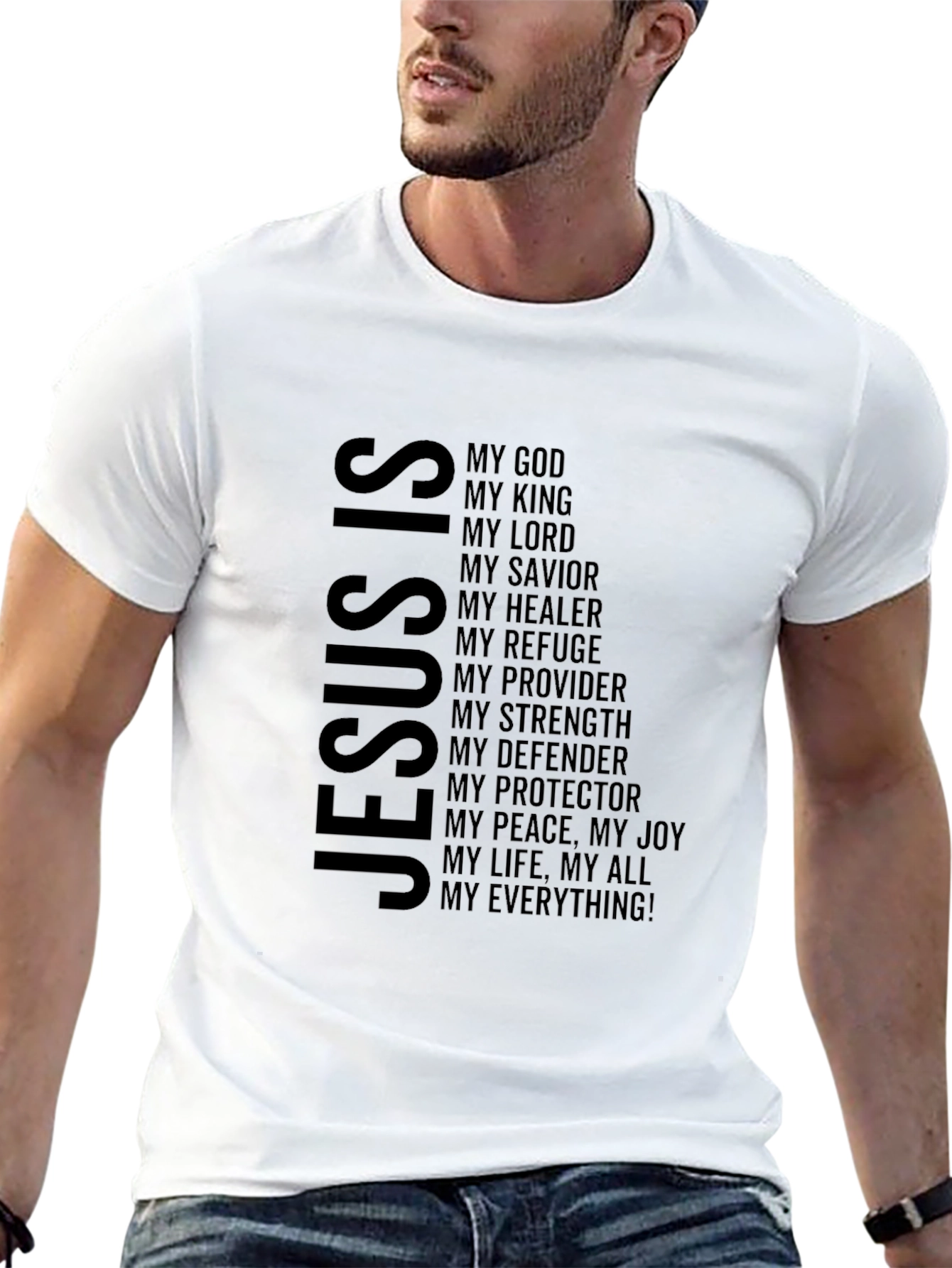Faith-Inspired Tee: Jesus Is My Everything T-Shirt