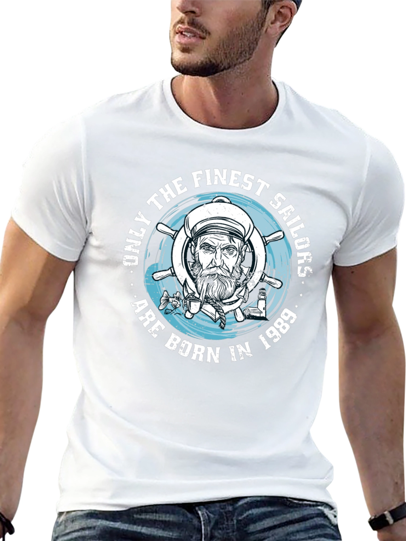 Finest Sailors 1989 Black Graphic T-Shirt